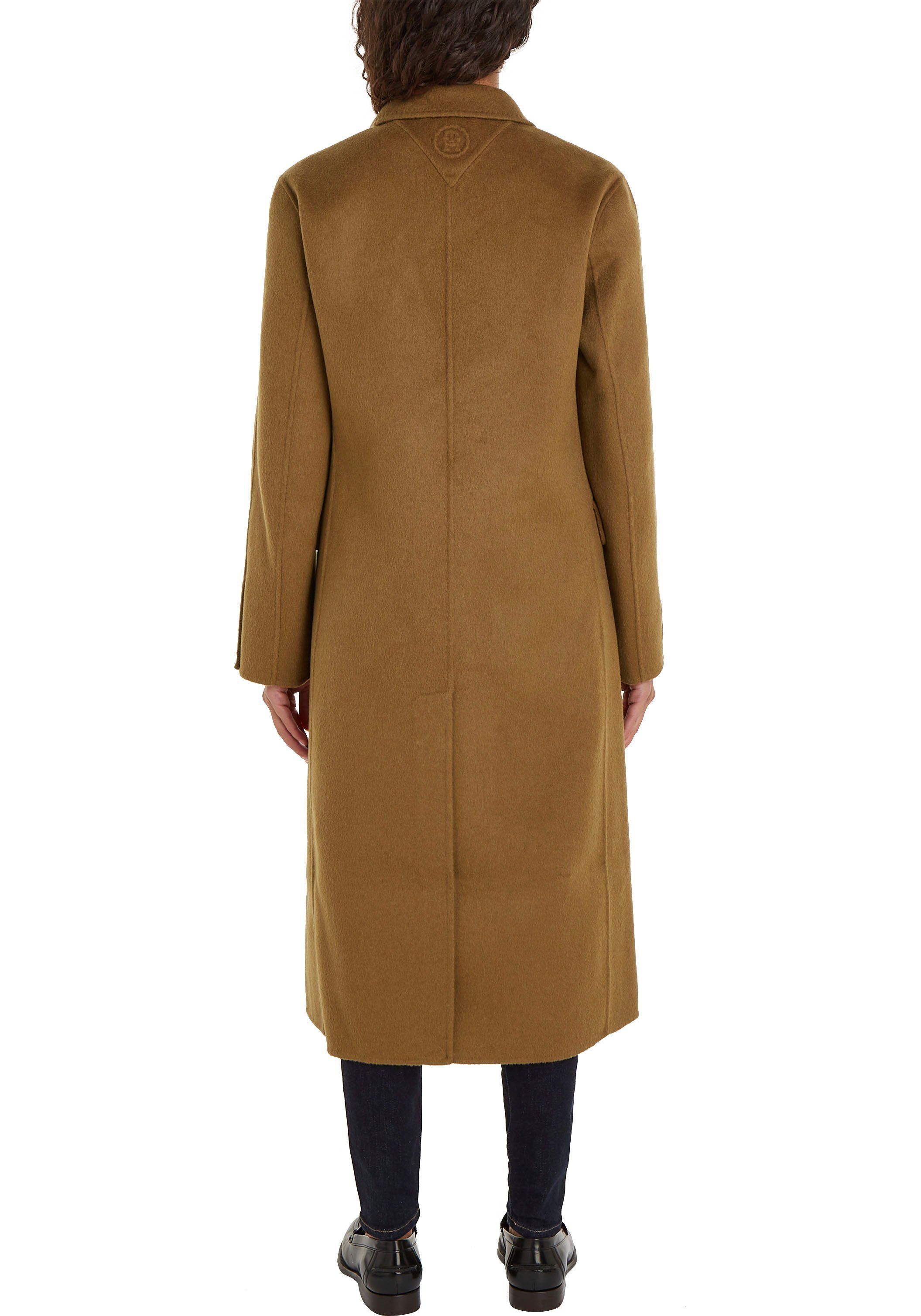 Tommy Hilfiger Winterjas MD DF WOOL BLEND DB COAT met logoborduursel