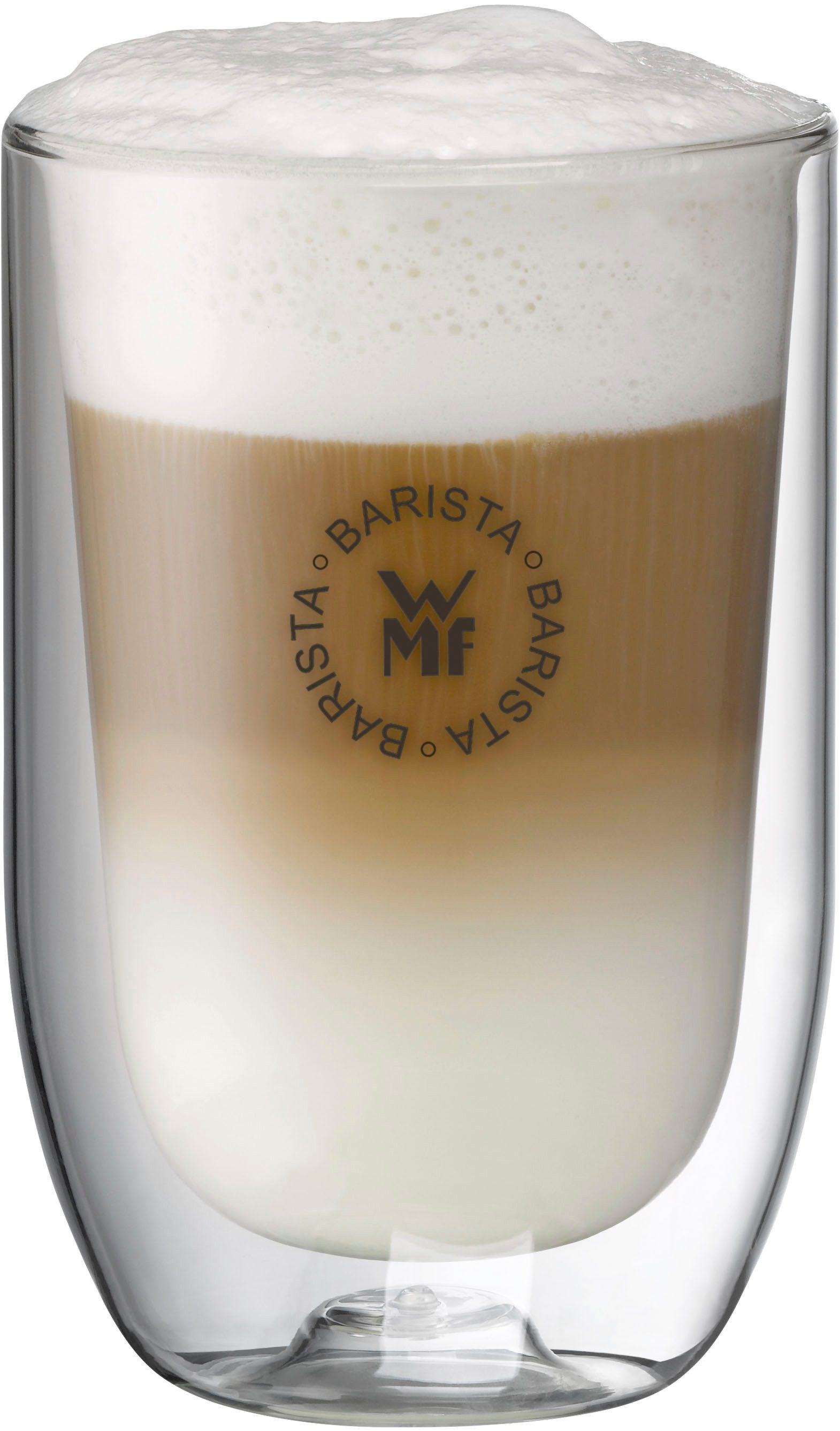 WMF Koffieservies Barista dubbelwandig hittebestendig glas, stijlvol, geen condenswater (set)