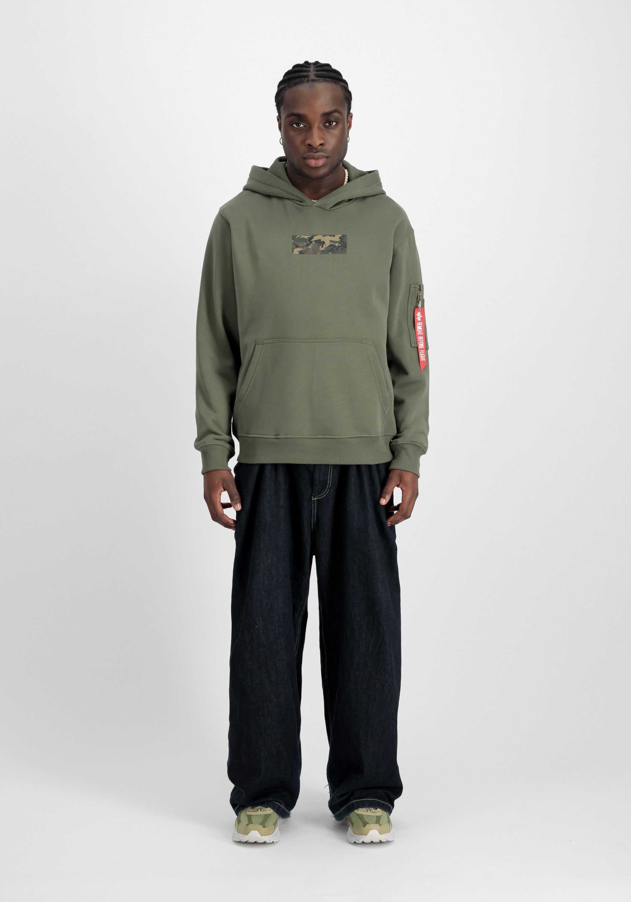 Alpha Industries Hoodie Alpha Industries Men - Hoodies Camo Panel Hoodie