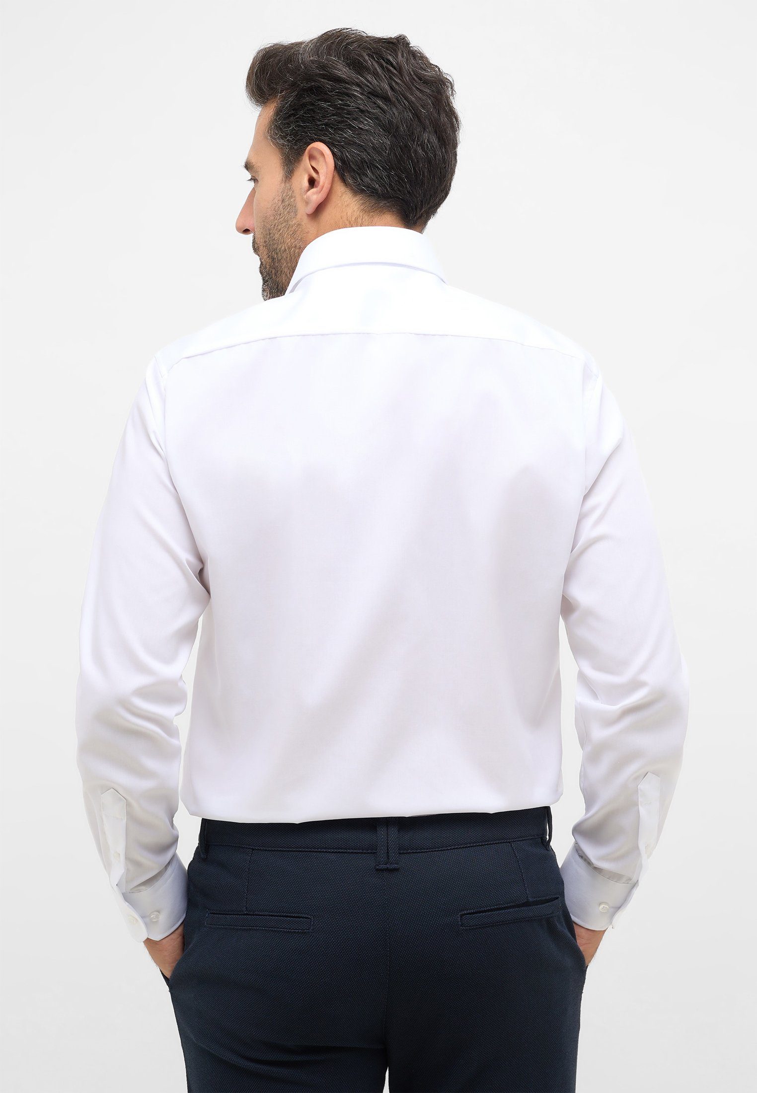 Eterna Overhemd met lange mouwen MODERN FIT NON IRON (strijkvrij)