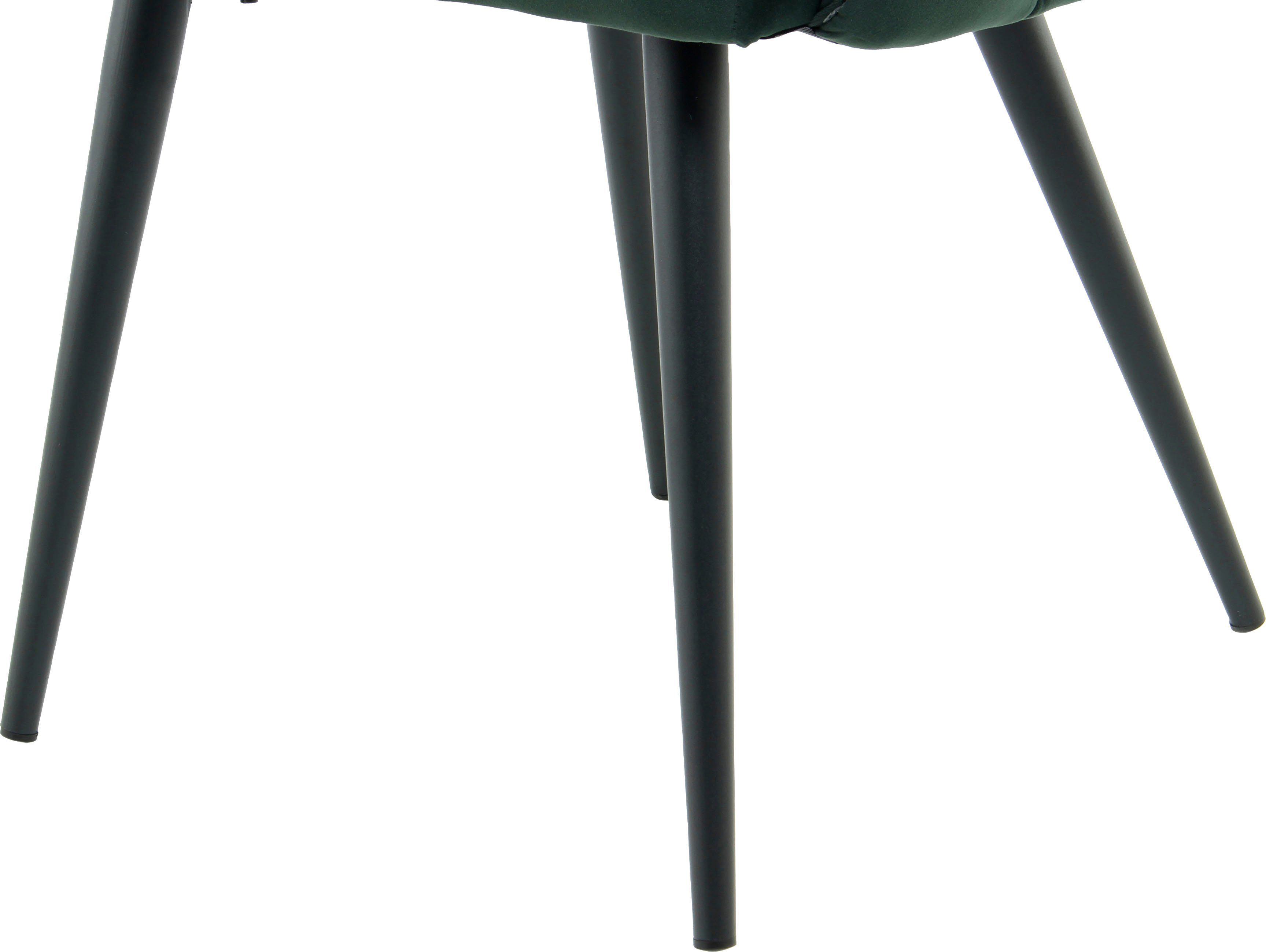 Kayoom Stoel Jeane 625, met fluweelzachte bekleding, comfortabel en gezellig fluweelzachte bekleding, modern, comfortabel en gezellig, met fluweelzachte bekleding (1 stuk)