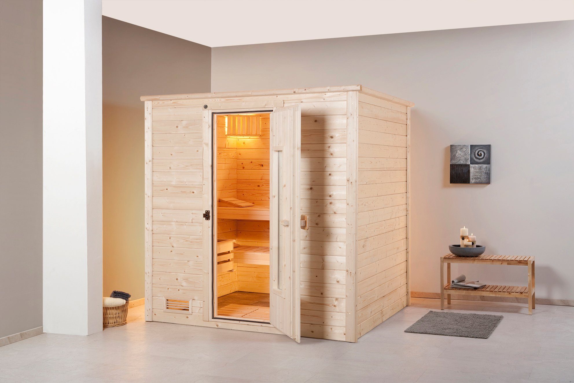 weka Sauna Bergen zonder kachel