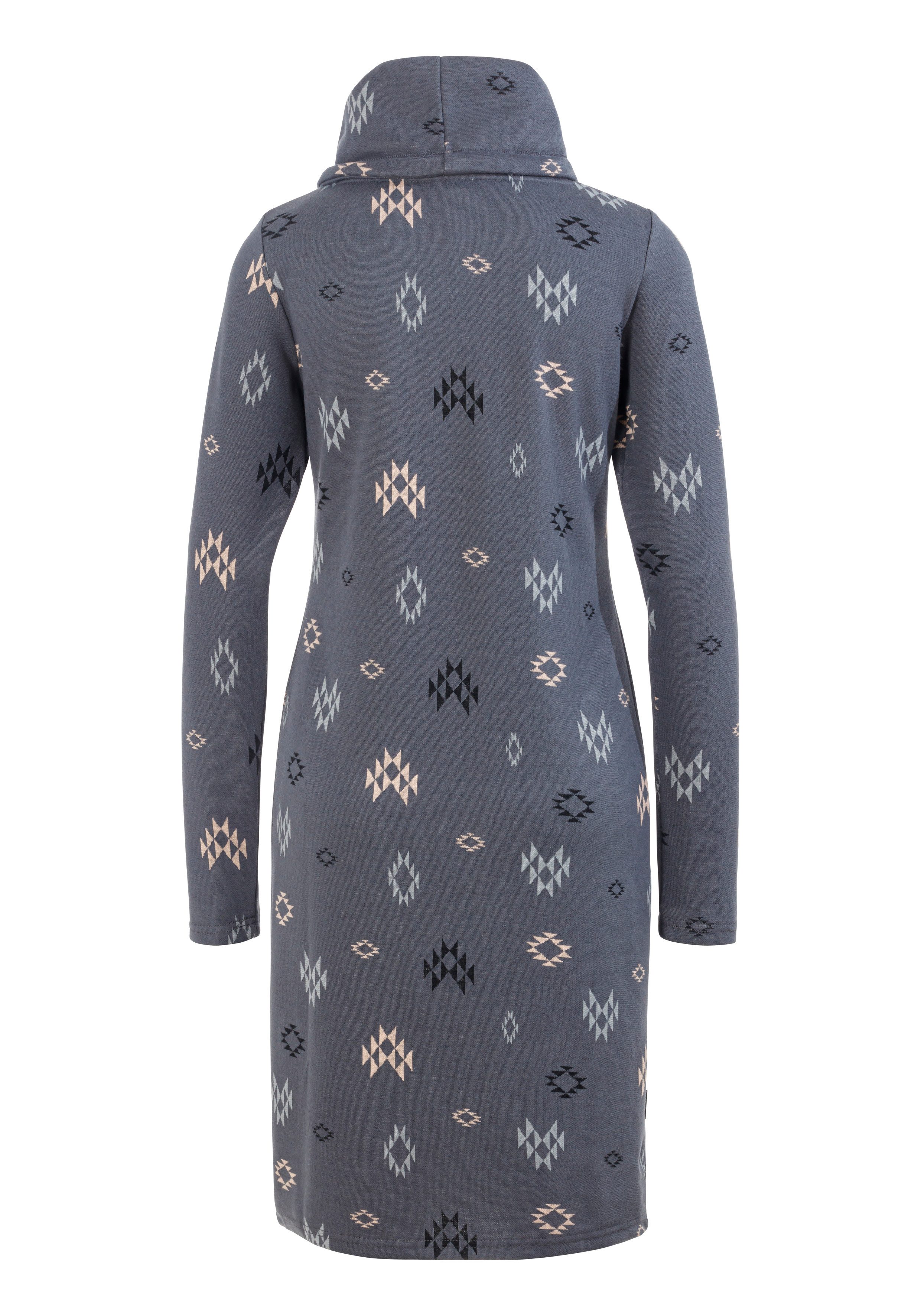Ragwear Mini-jurk CHLOENETTE met all-over jacquardmotief