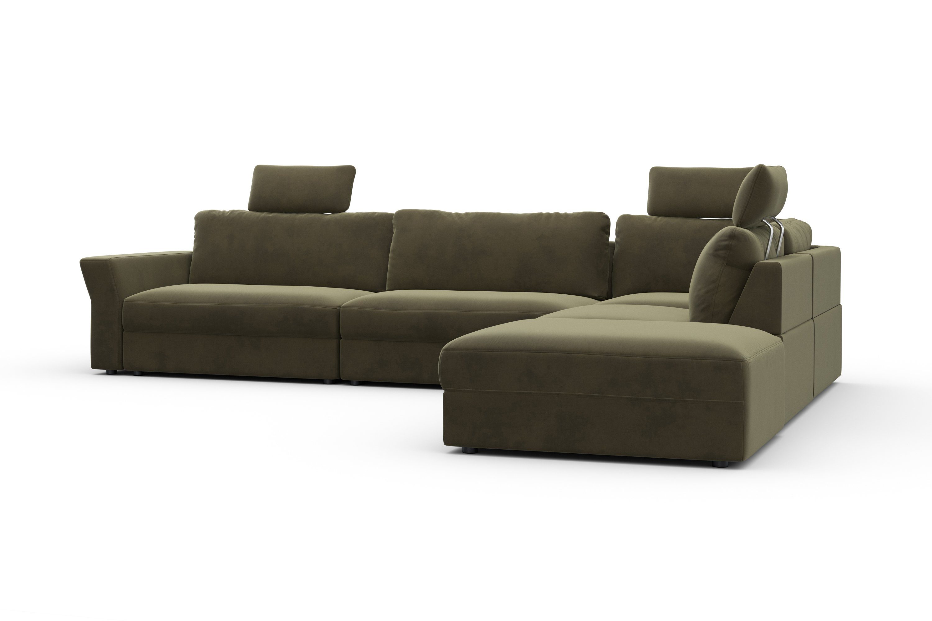 sit&more Hoekbank Cadabra L-vorm Breedte 356 cm, met zitdiepteverstelling