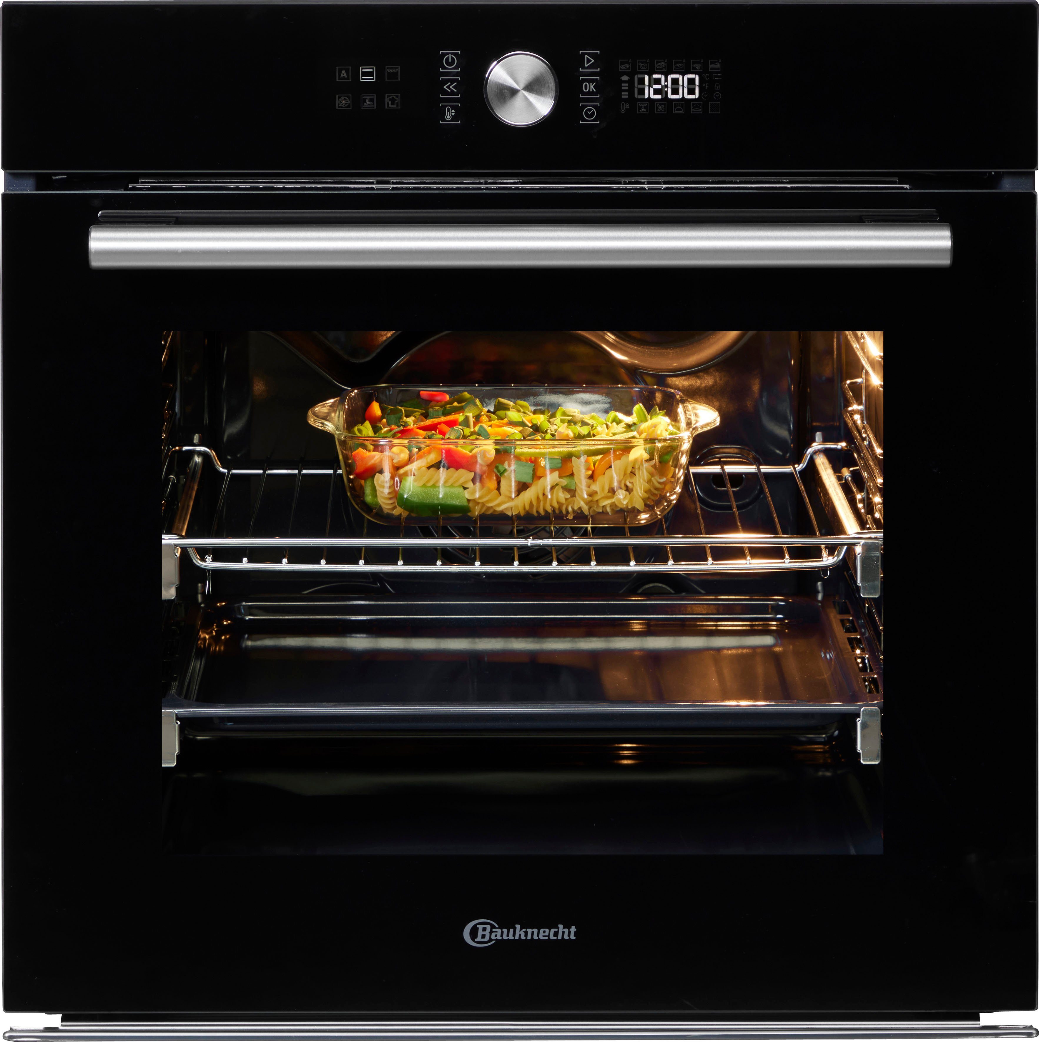 BAUKNECHT Inbouw ovenset BAKO 4 PF16 BLACK