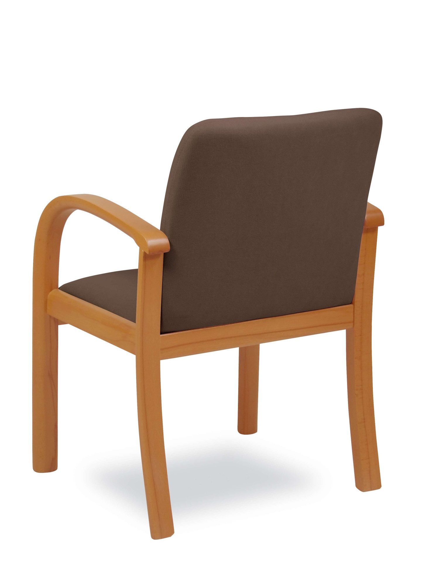 Home affaire Eetkamerstoel LINA707 Extra-comfort, vlekbestendig weefsel, massief hout (1 stuk)