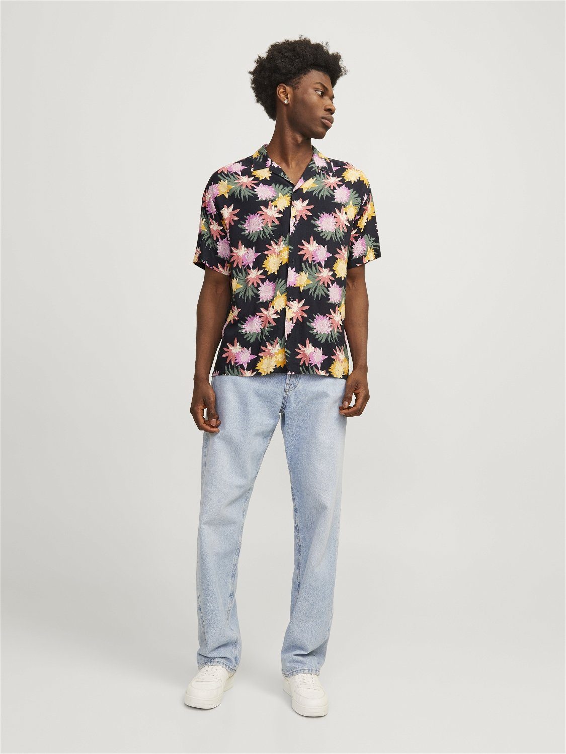 Jack & Jones Hawaï-overhemd JORLUKE TAMPA AOP SHIRT SS SN