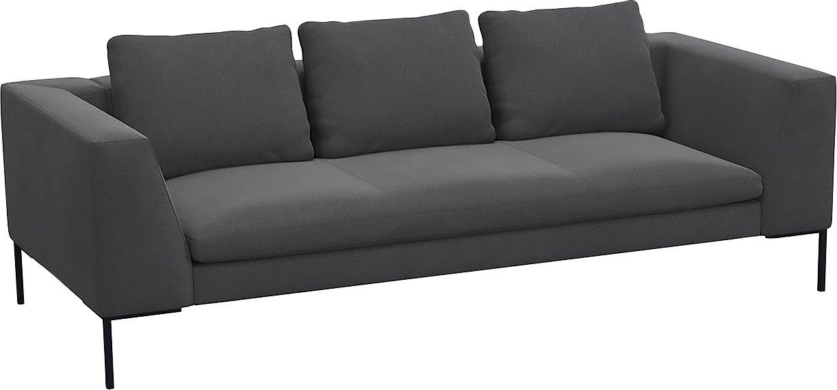 FLEXLUX 3-zitsbank Loano, supercomfortabel zitcomfort door koudschuim in de zitting