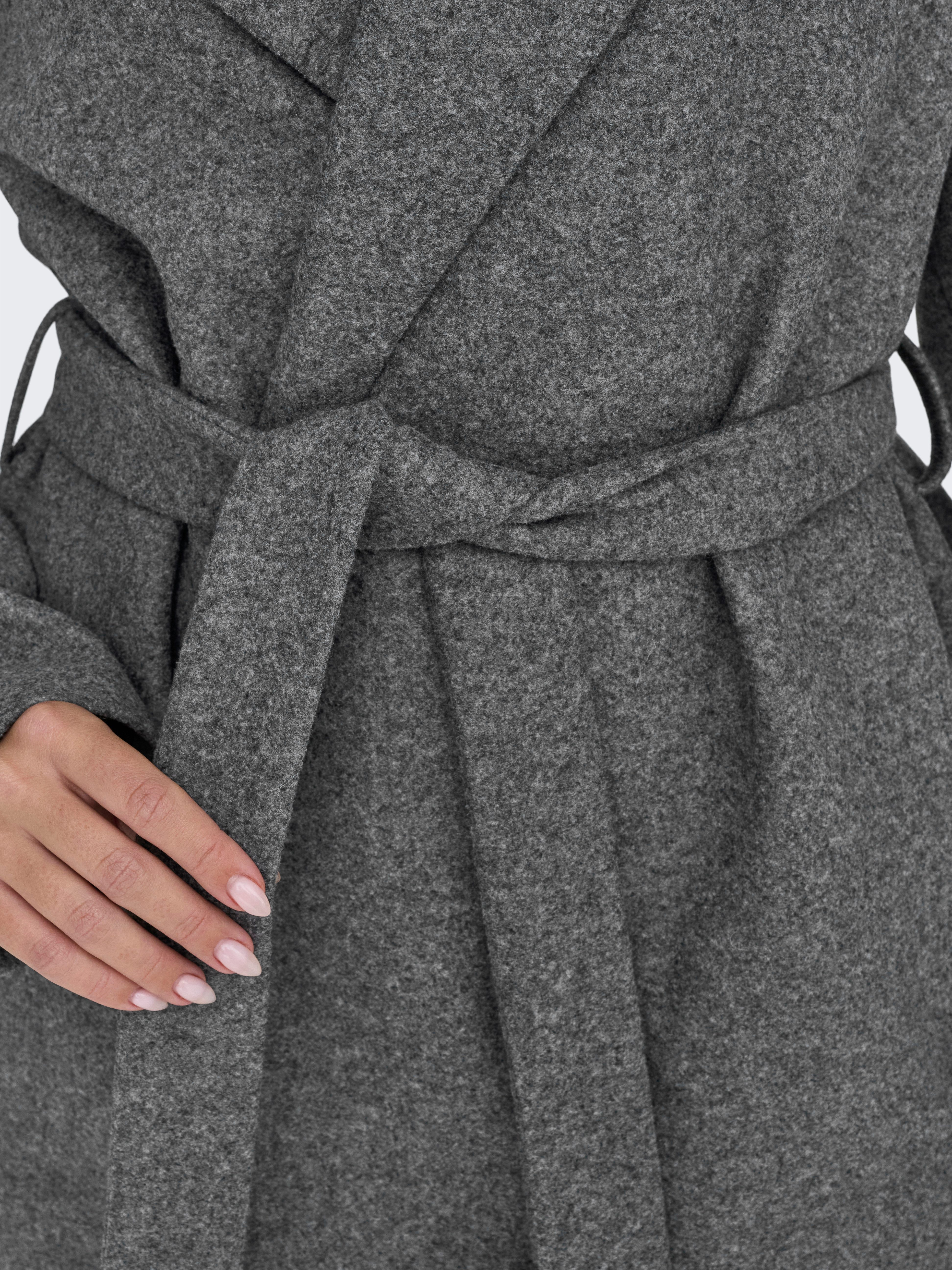 Only Korte jas ONLALVILDA LIFE SHORT WRAP COAT OTW