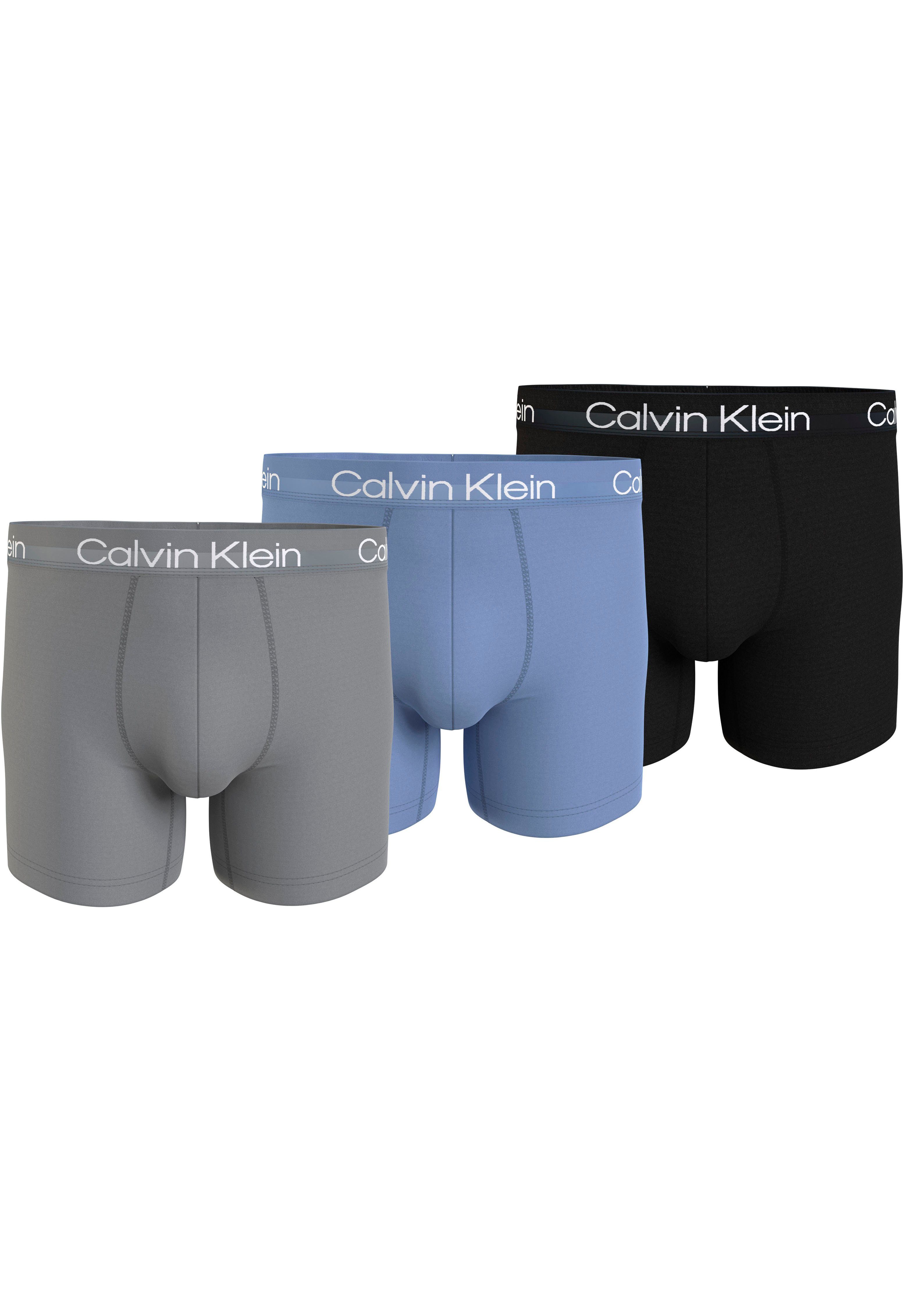 Calvin Klein Boxershort met langere pijpen (set, 3 stuks)