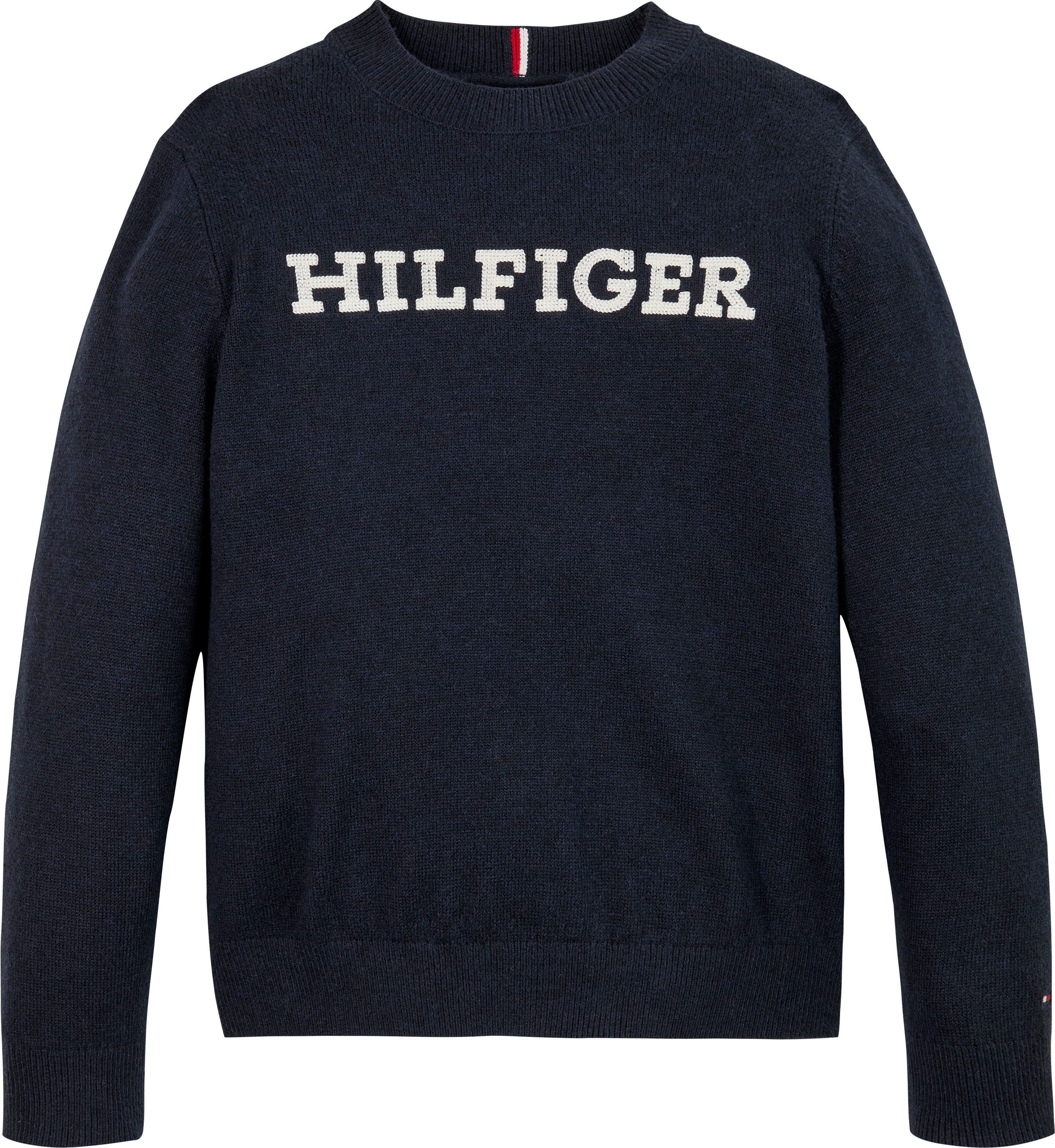 Tommy Hilfiger Gebreide trui MONOTYPE REGULAR SWEATER