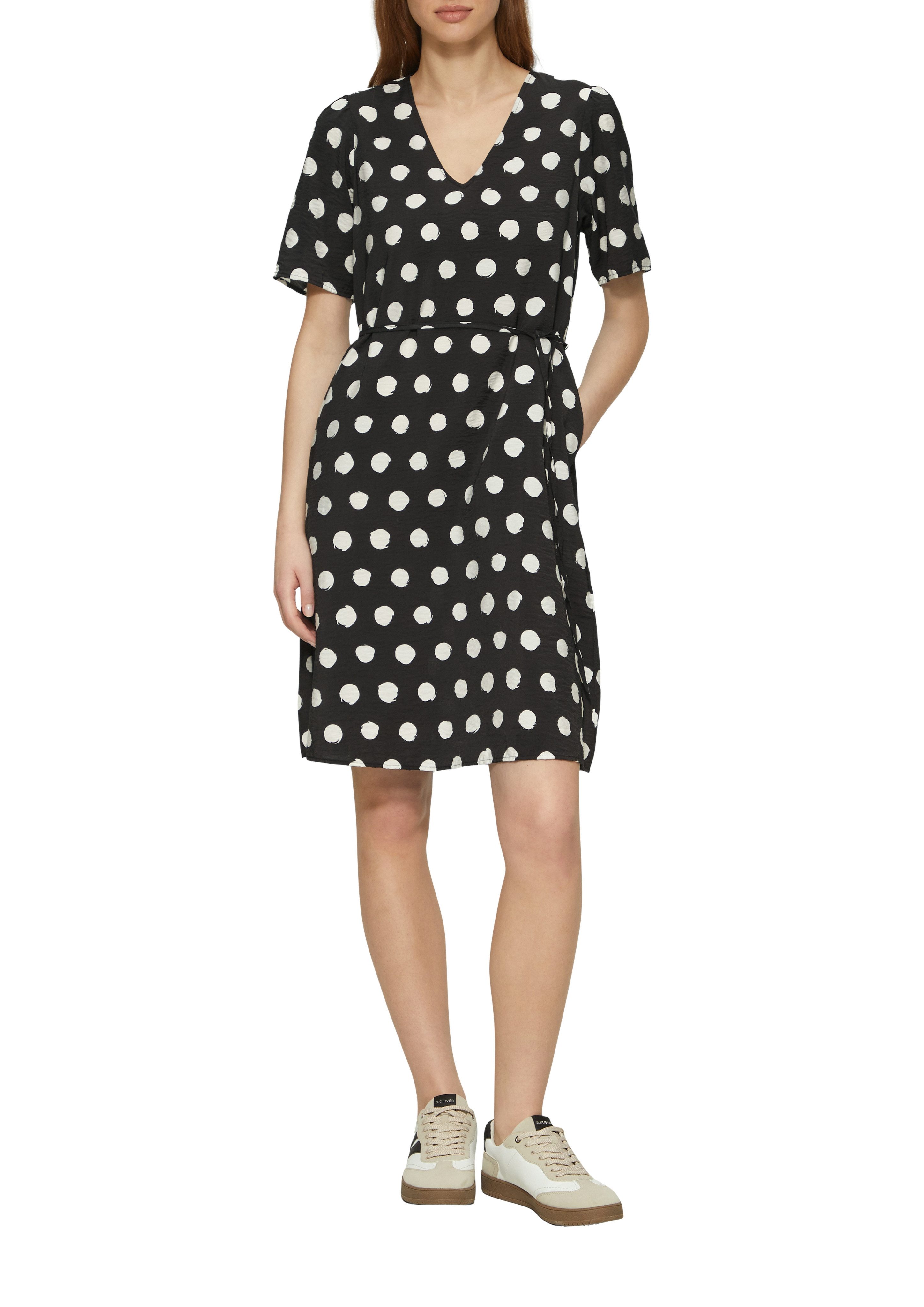 s.Oliver Mini-jurk met print all-over