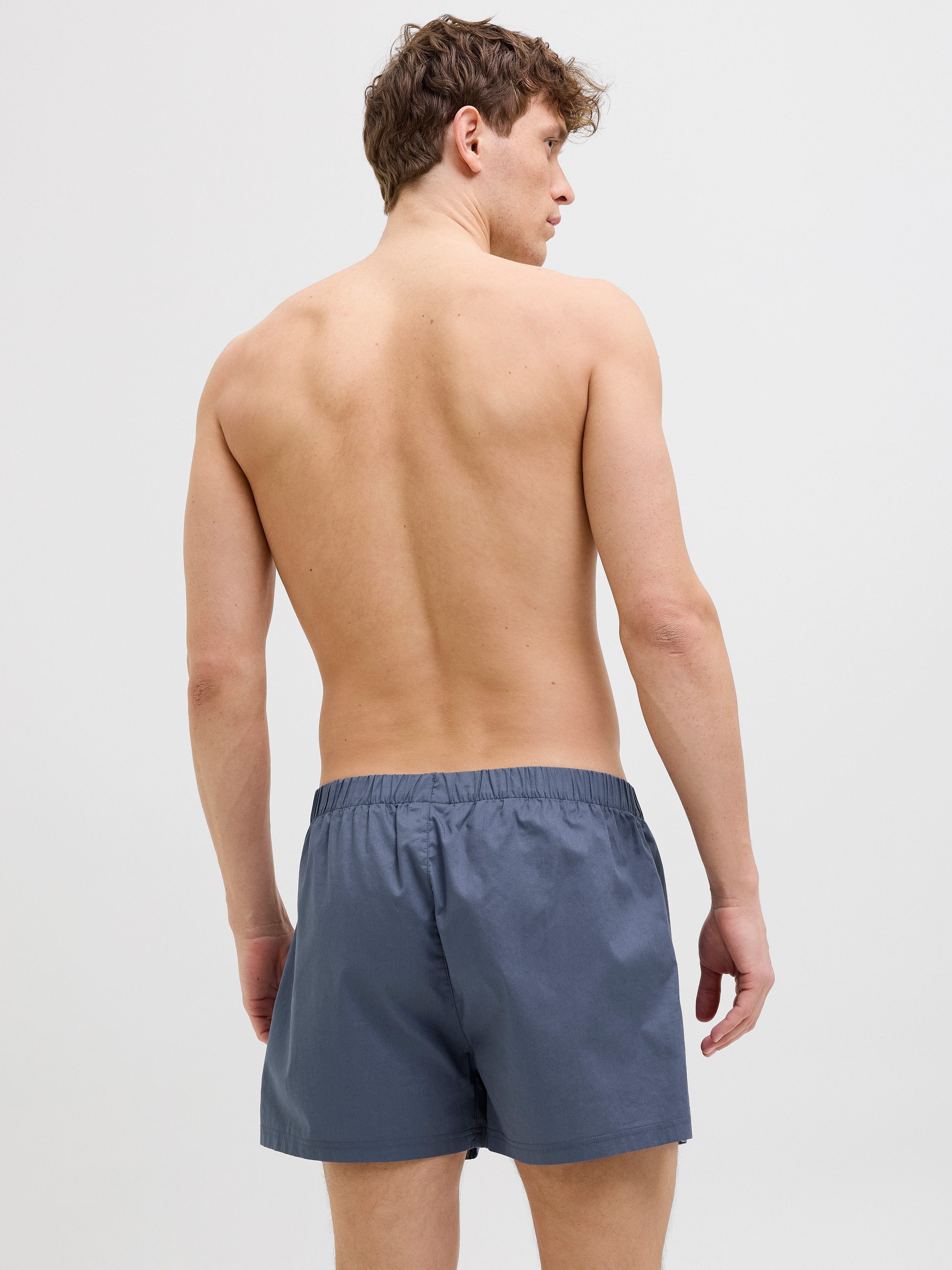 Jack & Jones Boxershort JACMILANO WOVEN BOXERS 3 PACK NOOS (set, 3 stuks)