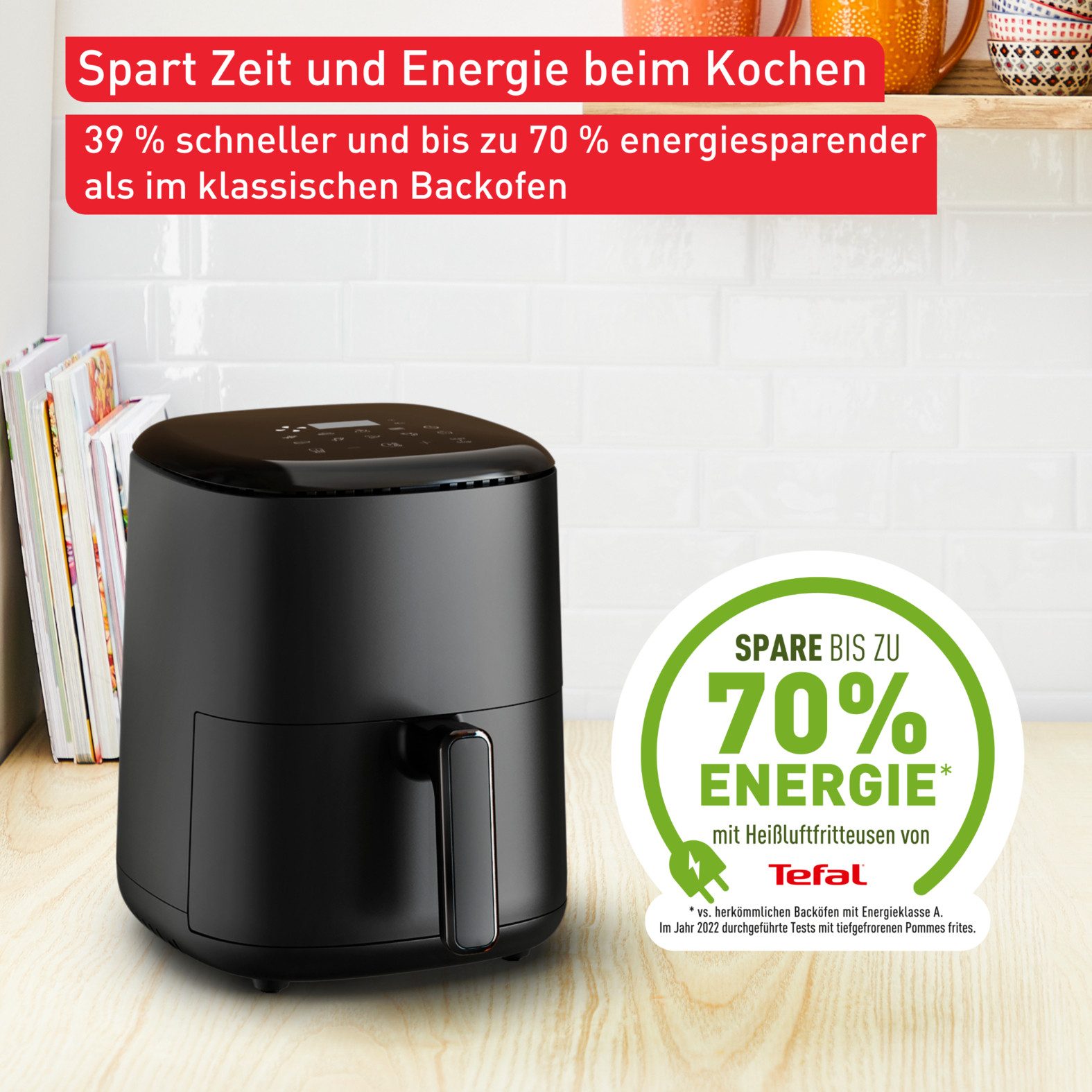 Tefal Airfryer EY1458 Easy Fry Compact