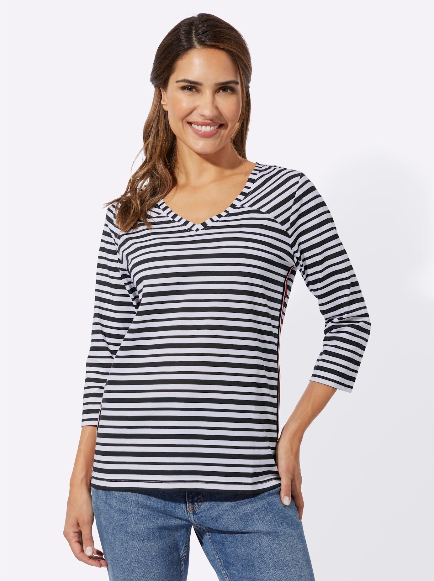 Classic Basics Shirt met 3/4 mouwen Shirt met 3/4-mouwen (1-delig)