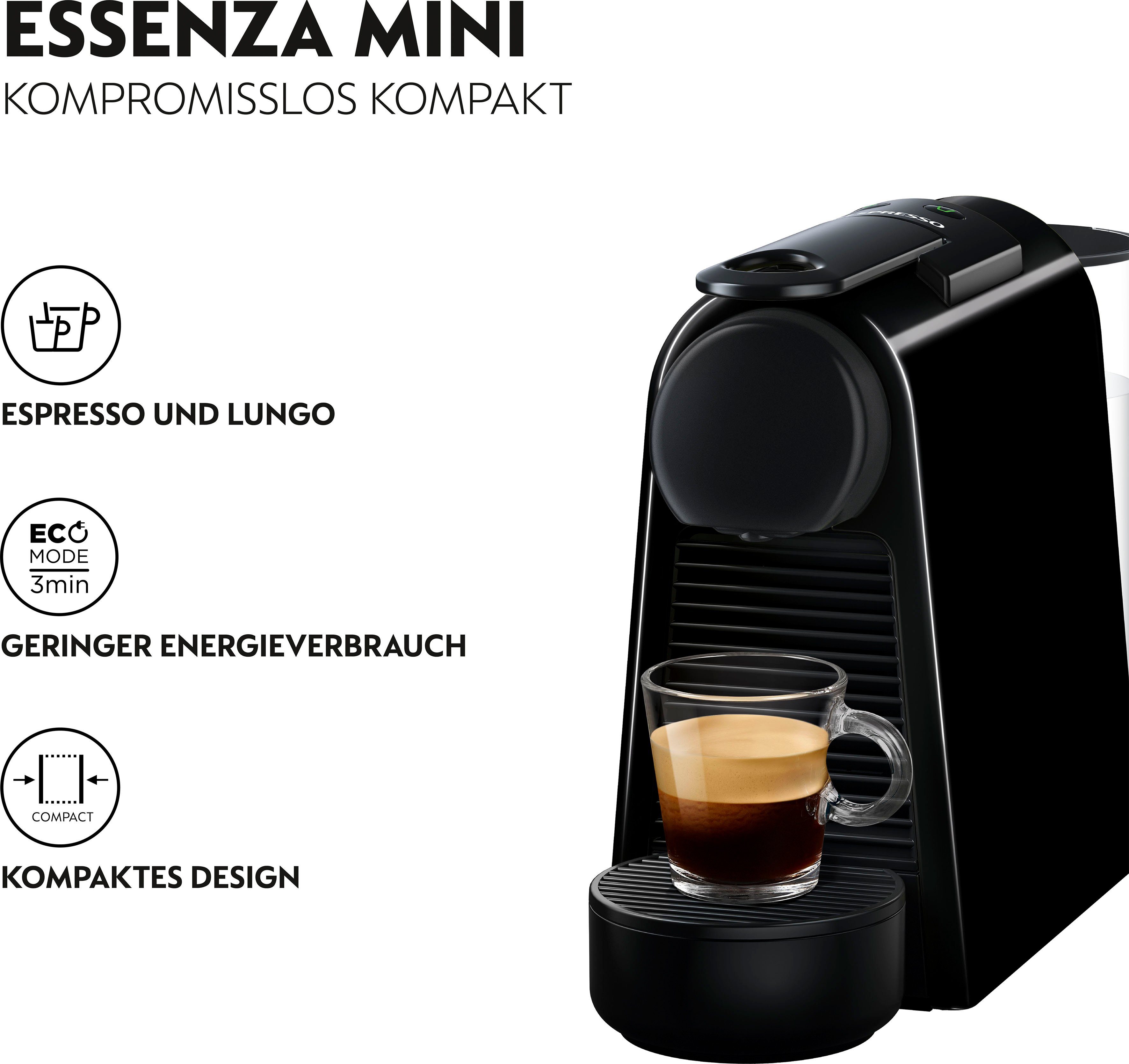Nespresso Koffiecapsulemachine Essenza Mini EN85.R von DeLonghi, Red
