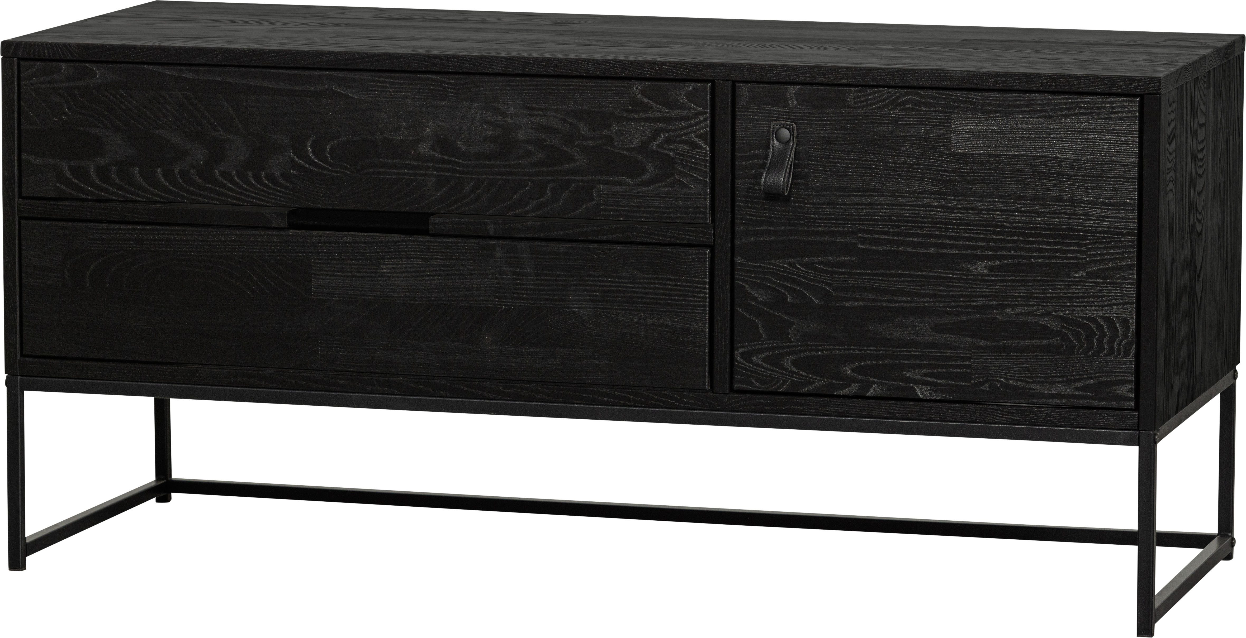 WOOOD Tv-meubel Silas TV-board Commode, 2 lades en 1 deur, veel opbergruimte, breedte 120 of 180 cm