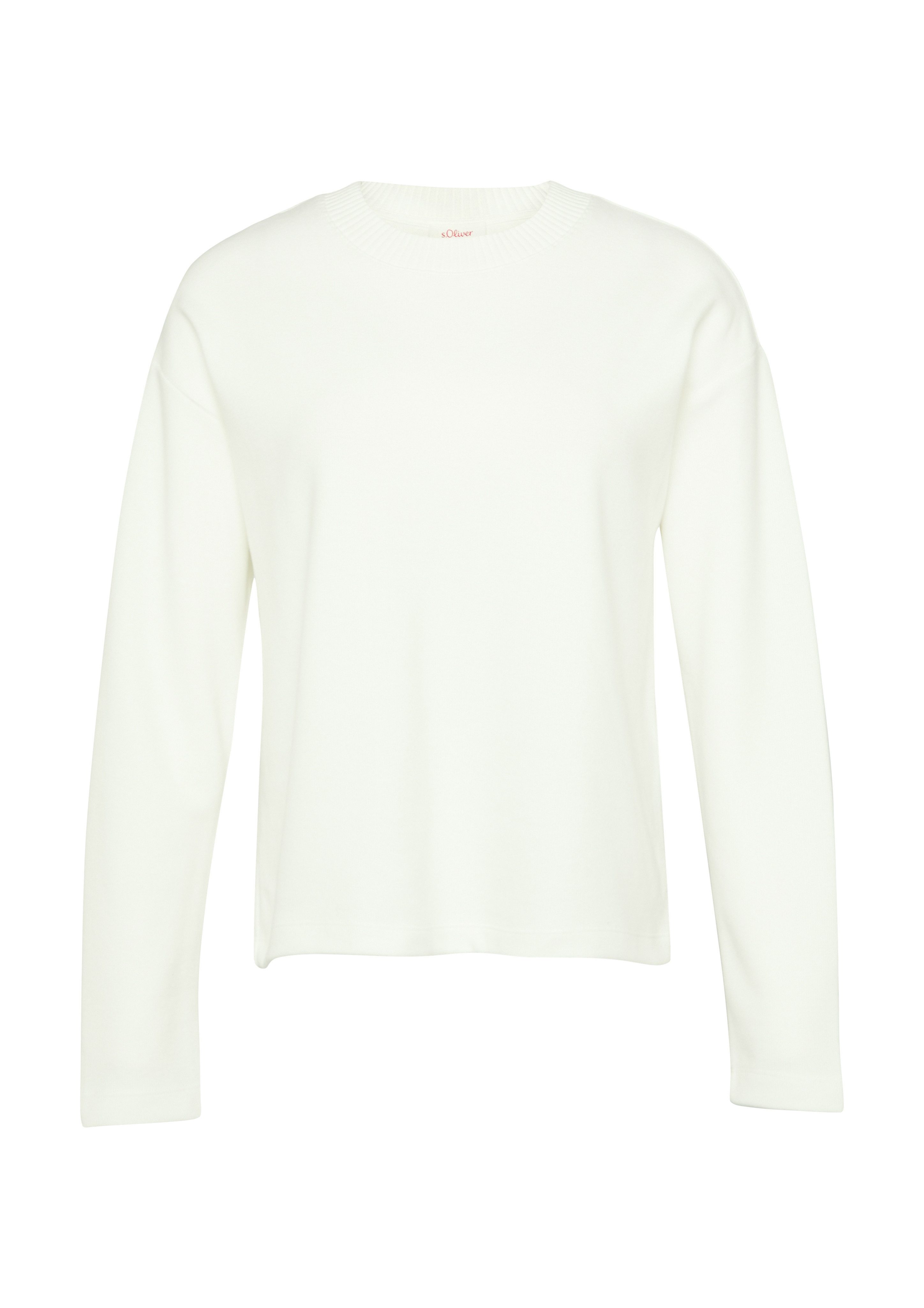 s.Oliver Sweatshirt met ribboorden