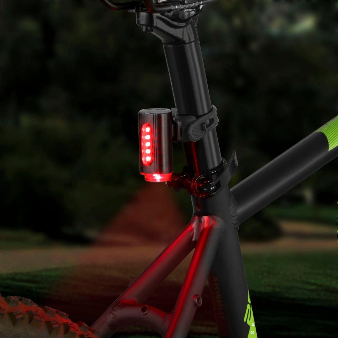 Fischer Fietsverlichting TWIN met extra vloerlamp (set, 3-delig)