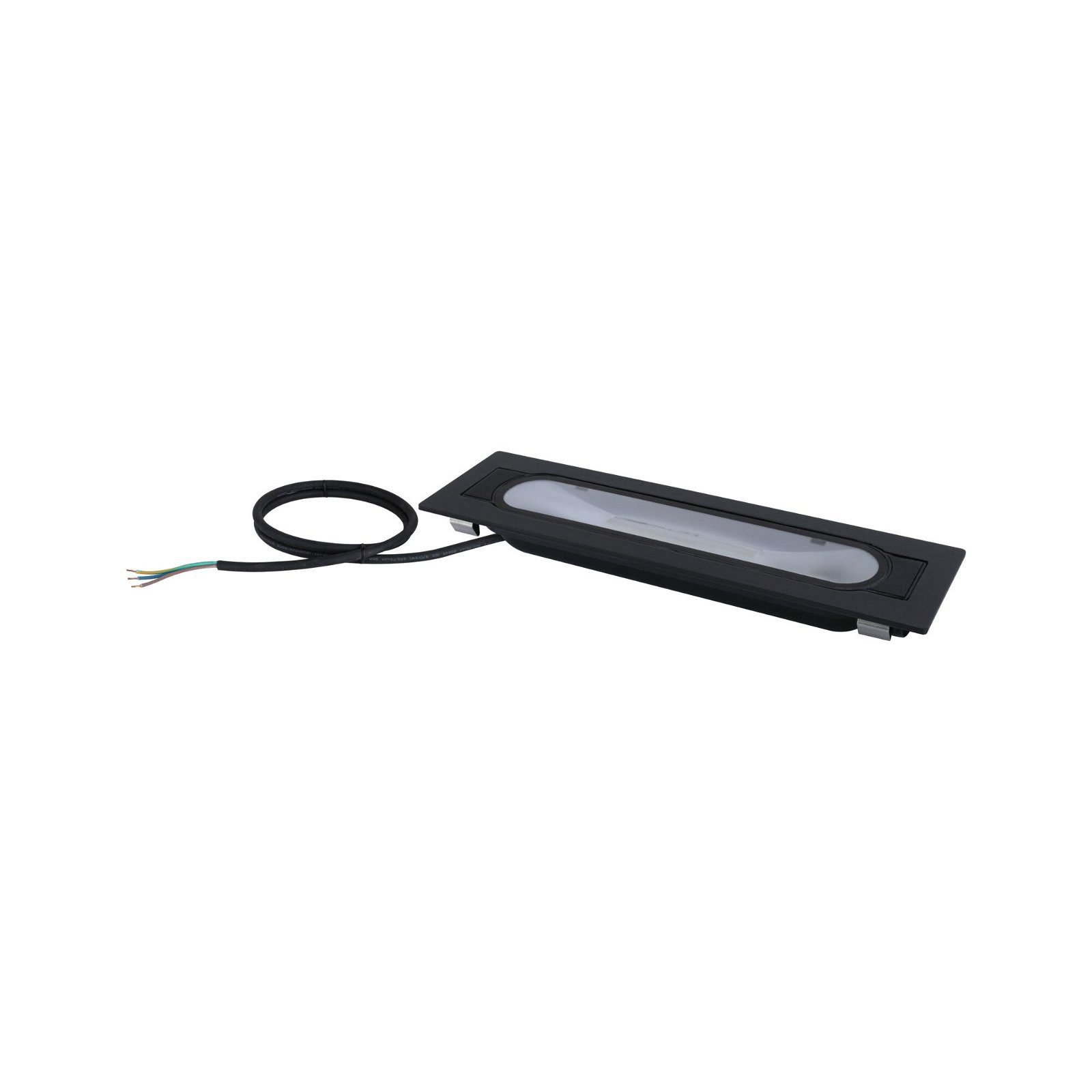 Paulmann Led-tuinlamp Wandfluter Ito IP6 7279x76mm 3000K 6W 200lm 230V 70° Antraciet Metaal (1 stuk)