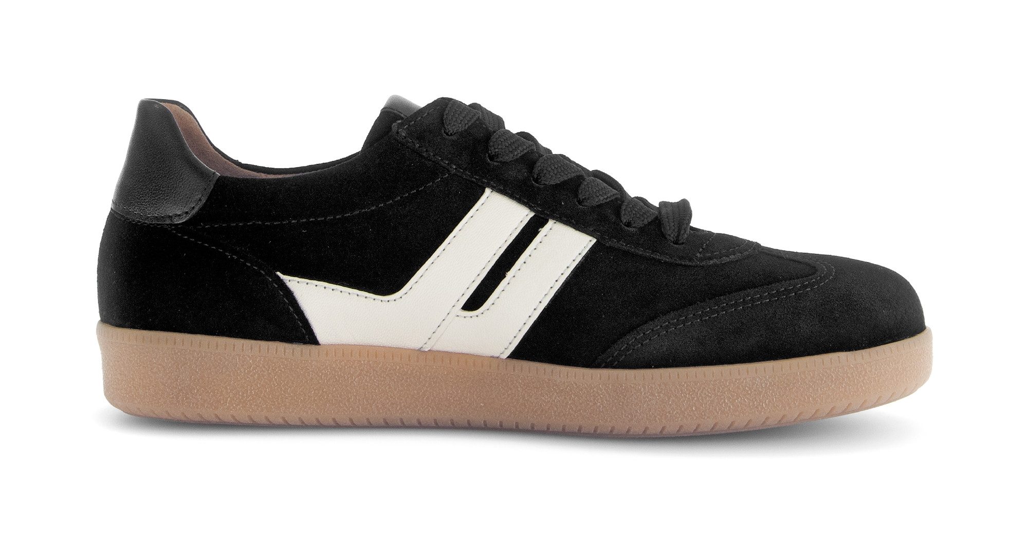 Gabor Plateausneakers , vrijetijdsschoen, halfschoen, veterschoen met gepolsterde schacht