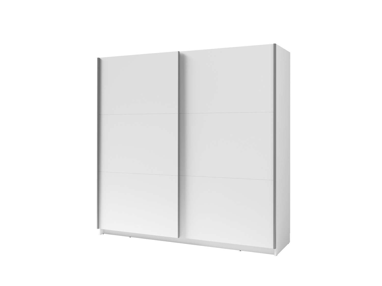 INOSIGN Kledingkast Fresno met 5 planken en kledingstang Garderobe met 2 schuifdeuren, B/H/D 150/207/62 cm