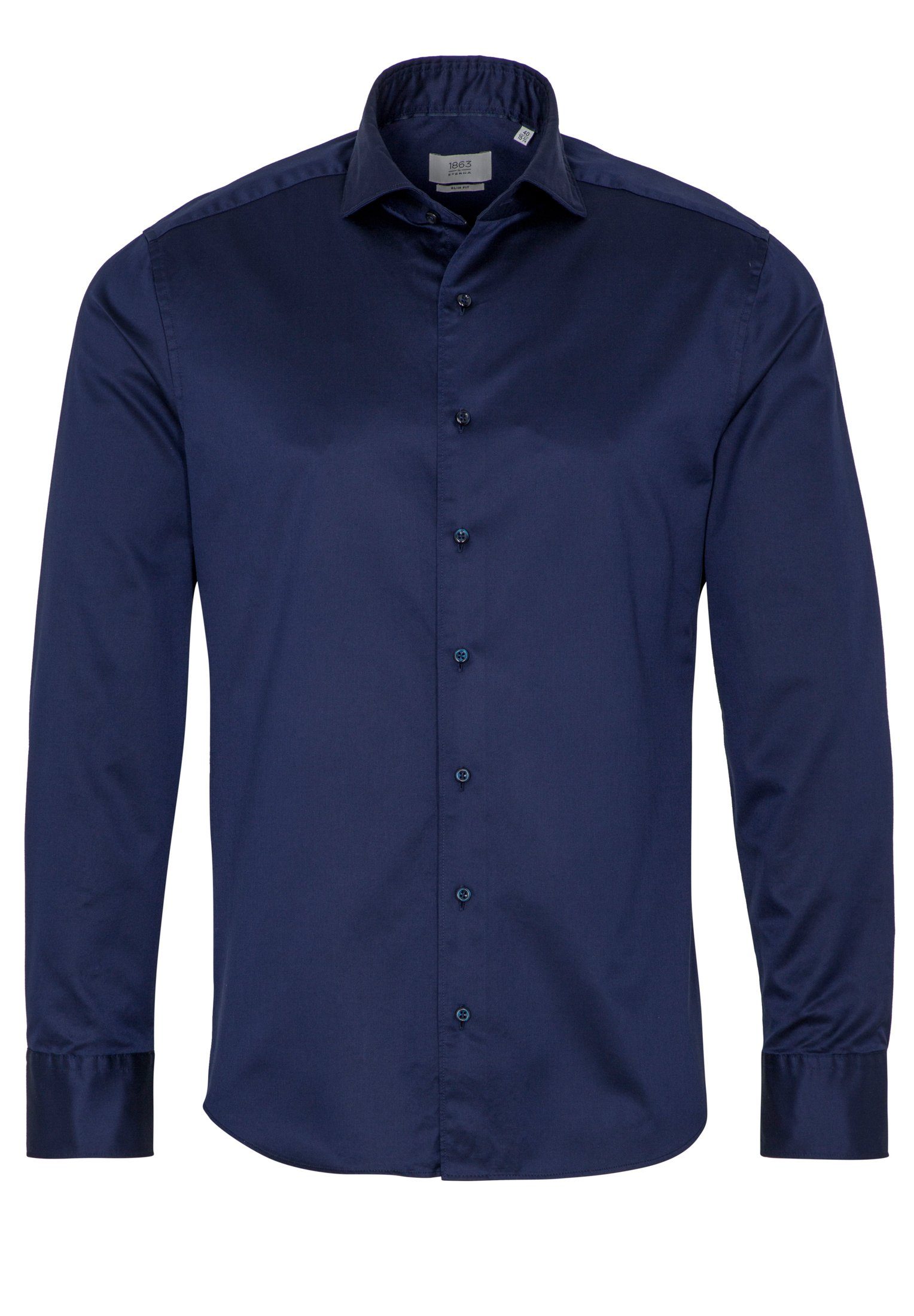 Eterna Overhemd met lange mouwen Slim fit EASY IRON (gemakkelijk te strijken)
