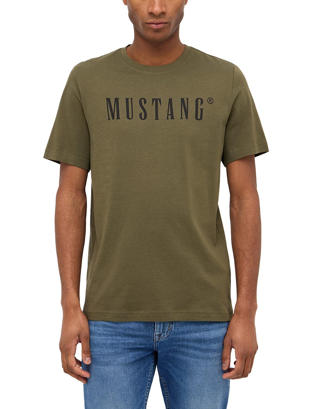 Mustang Shirt met korte mouwen Heren stijl Austin