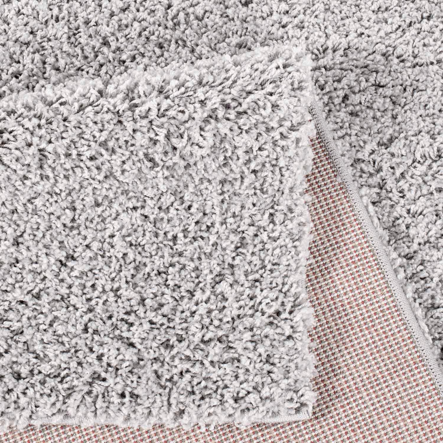 Carpet City Hoogpolig vloerkleed Shaggy Uni 500