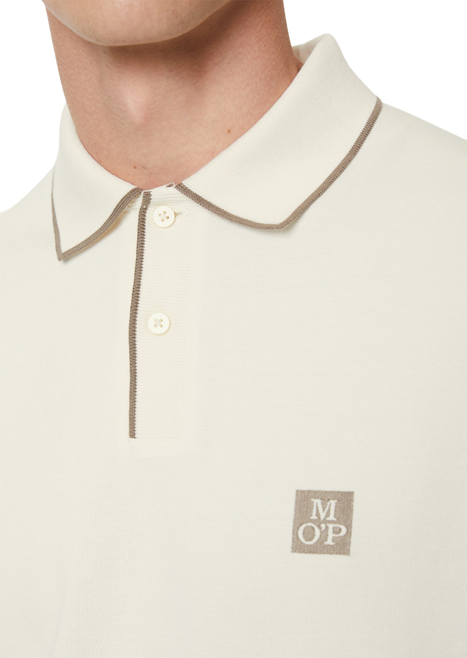 Marc O'Polo Poloshirt in piquékwaliteit