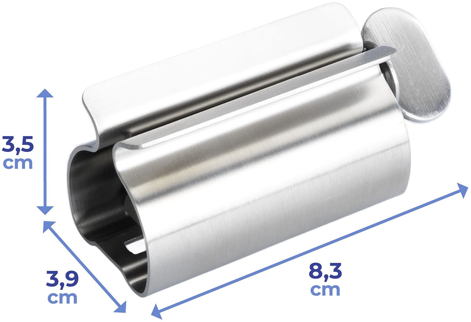 Maximex Tubeknijper Tubenpers RVS met staand functie, voor tandpasta-, crème- & voedsel tubes (set, 3 stuks)