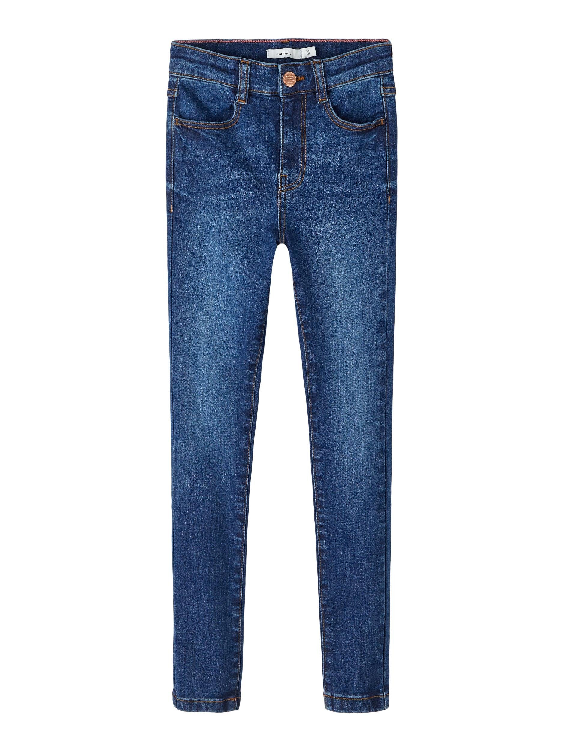 name it skinny fit jeans nkfpolly hw skinny jeans 1180-st noos blauw