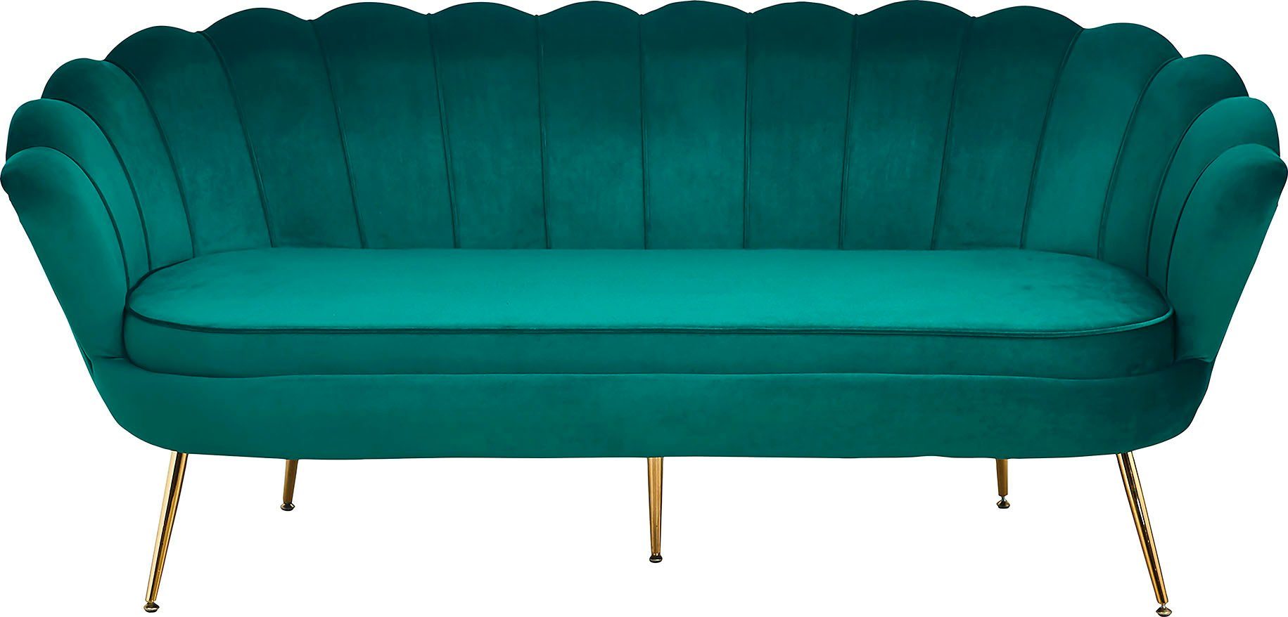 SalesFever 3-zitsbank Clam opvallend schelpdesign, breedte 180 cm