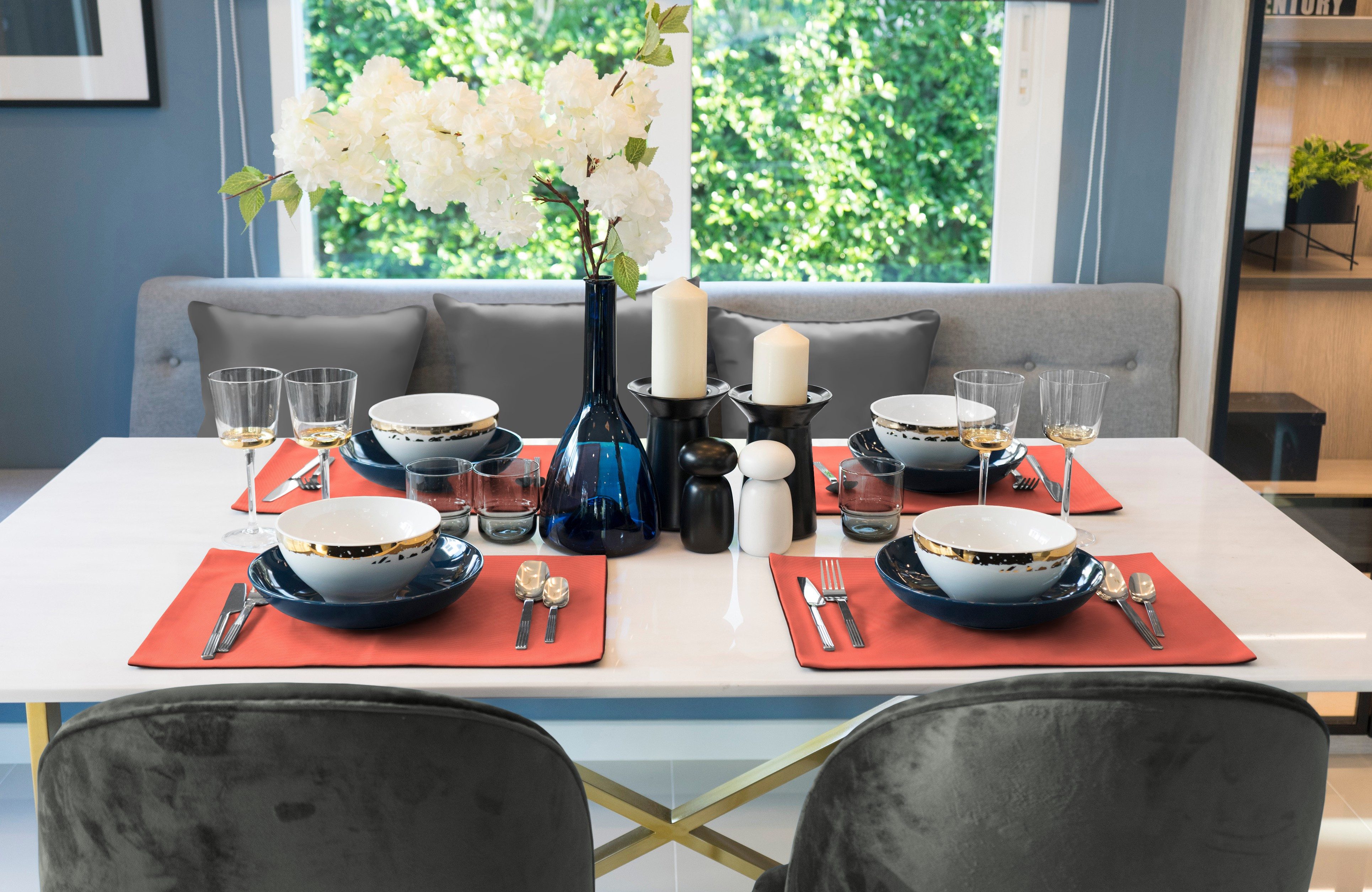 Wirth Set placemats WirthNatur (set, 2 stuks)