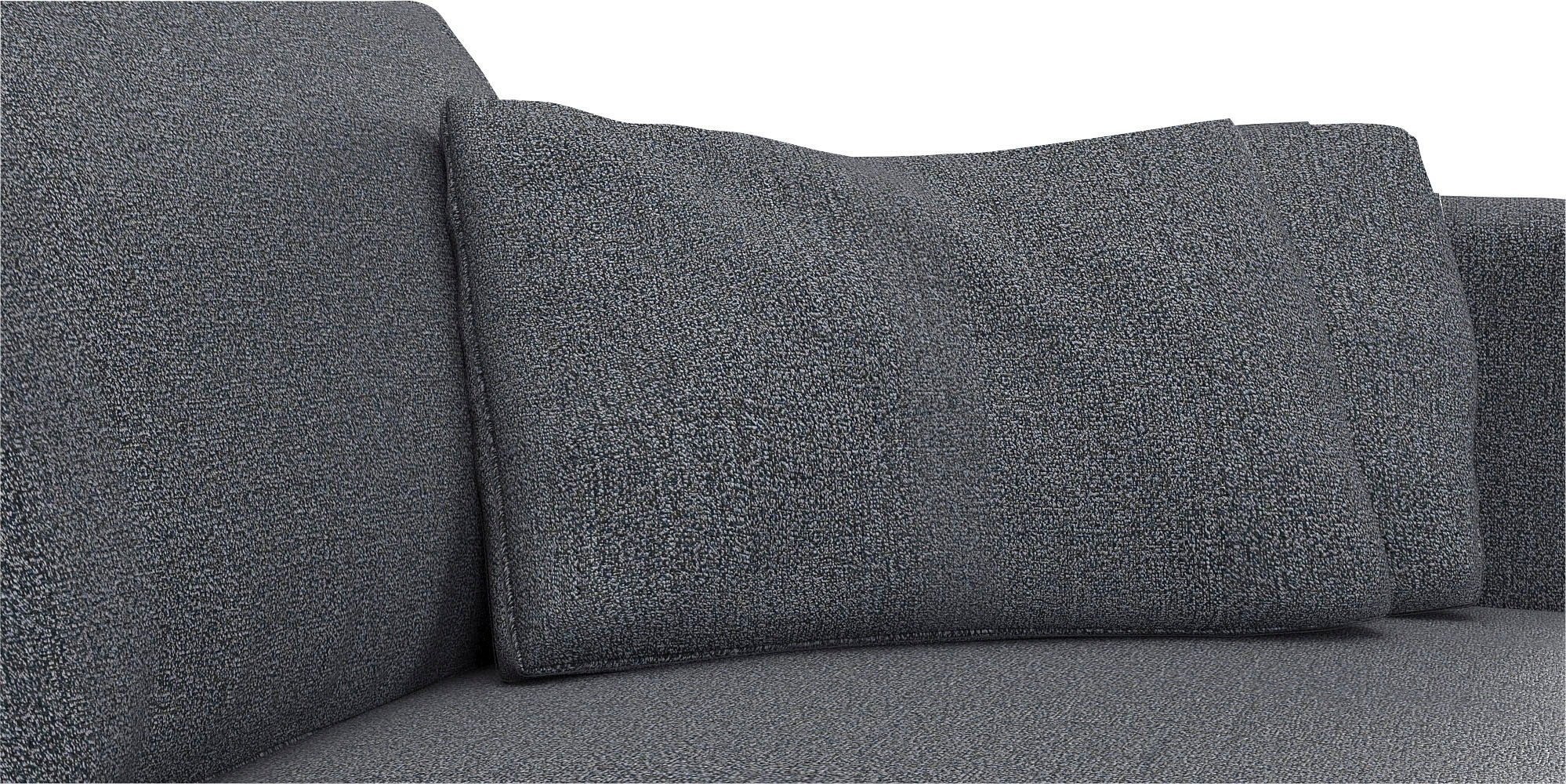 FLEXLUX Hoekbank Lovane Zacht en zeer comfortabel, grote zitdiepte op koudschuim, inclusief sierkussen
