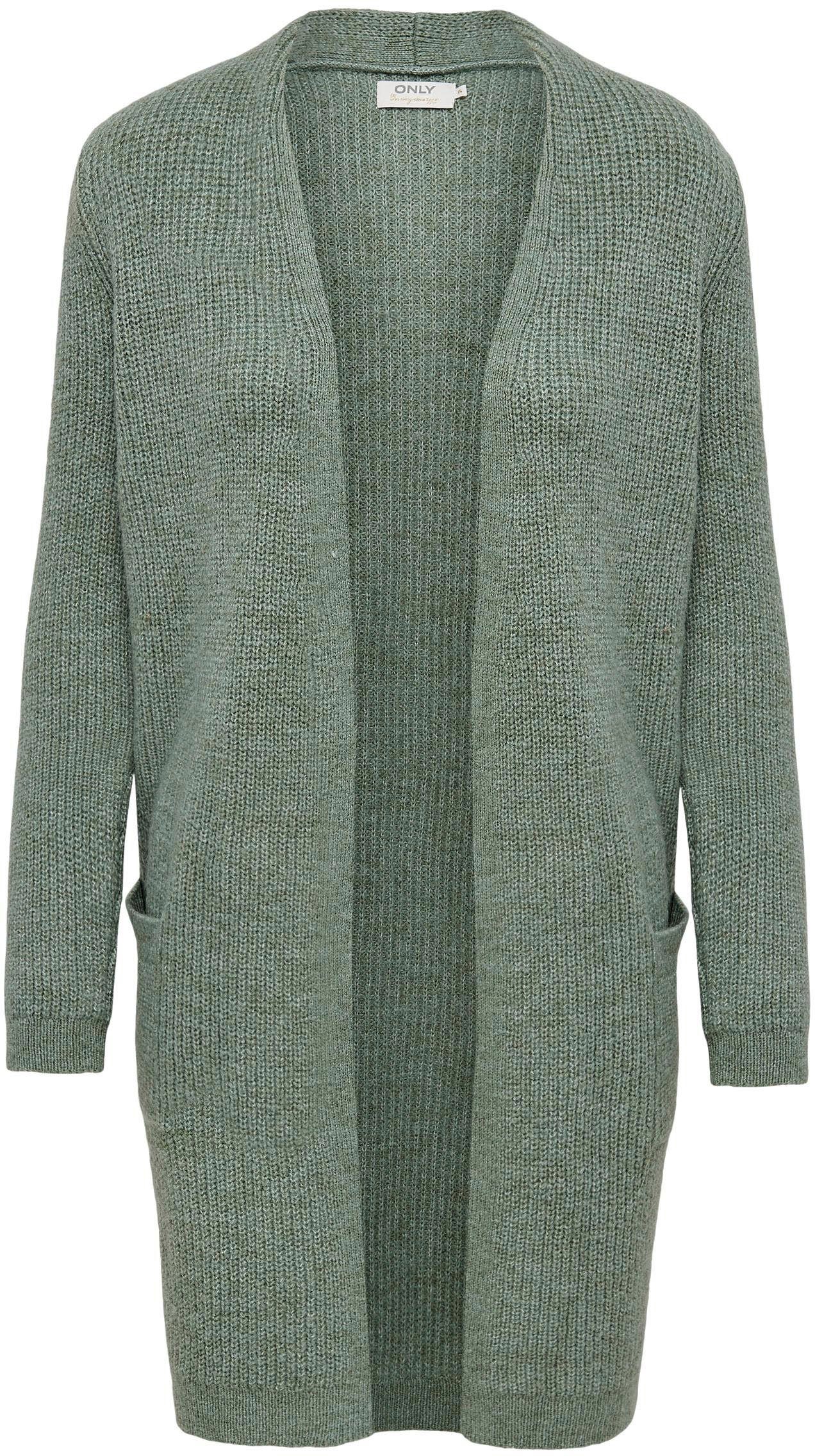 Only Lang vest ONLJADE L/S cardigan KNT NOOS