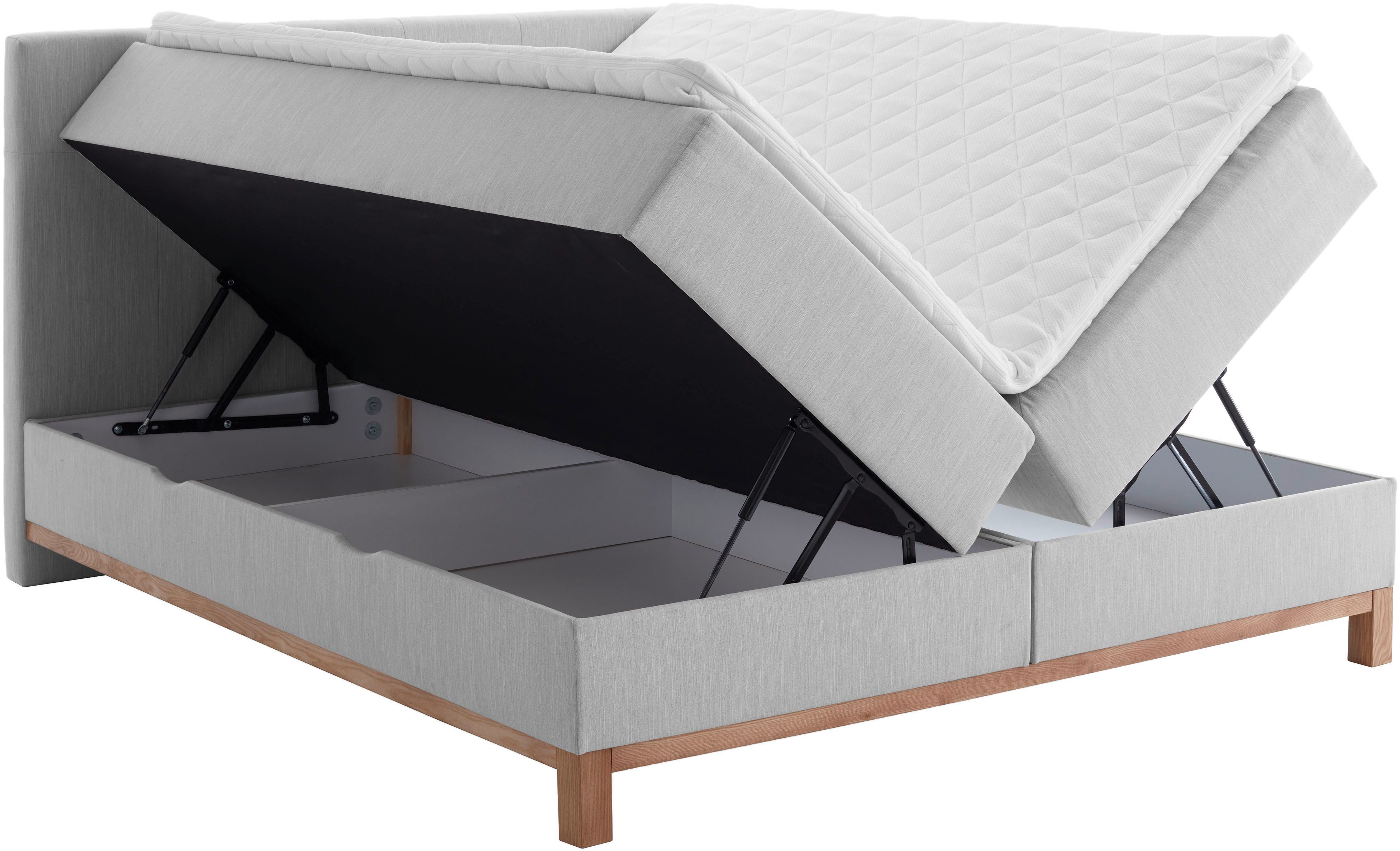 meise.möbel Boxspring Catania met bedkist en topmatras