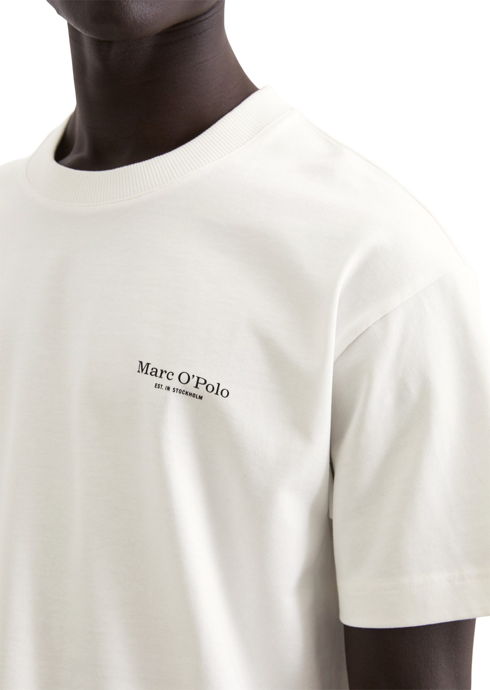 Marc O'Polo T-shirt met modieuze rugprint