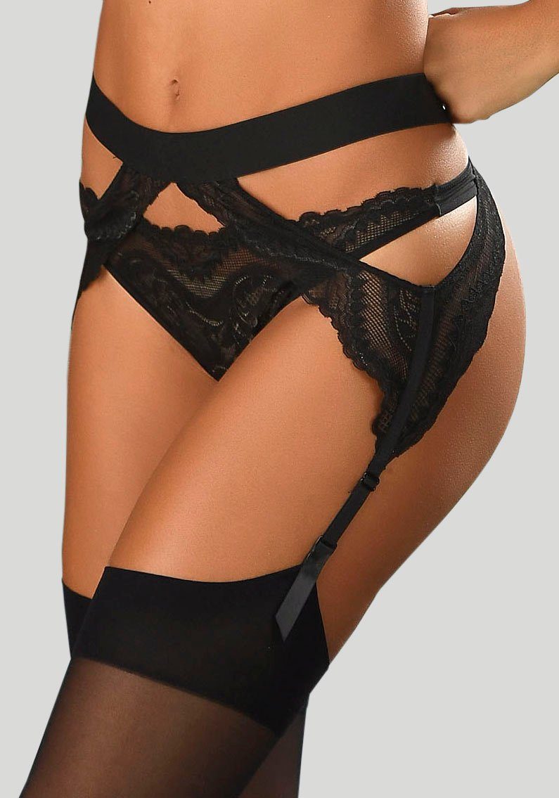 petite fleur gold String met elegante kant