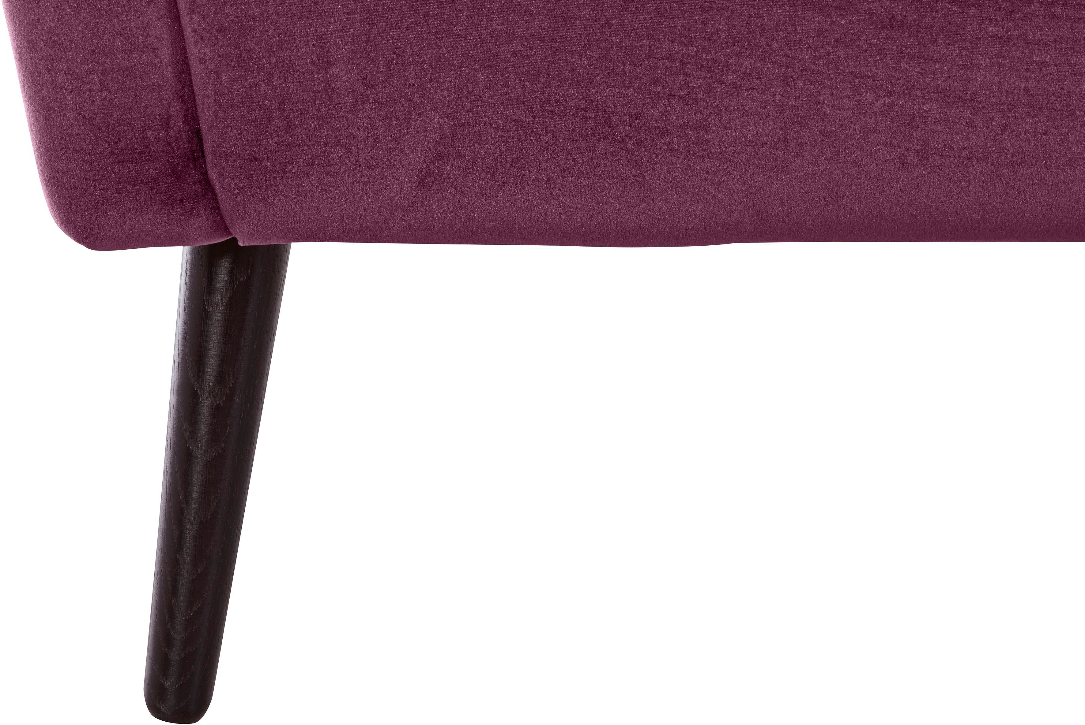 Guido Maria Kretschmer Home&Living Fauteuil Sallito, TV-stoel, oorfauteuil met Hocker, in veel stofkwaliteiten, ook in fluweelcord