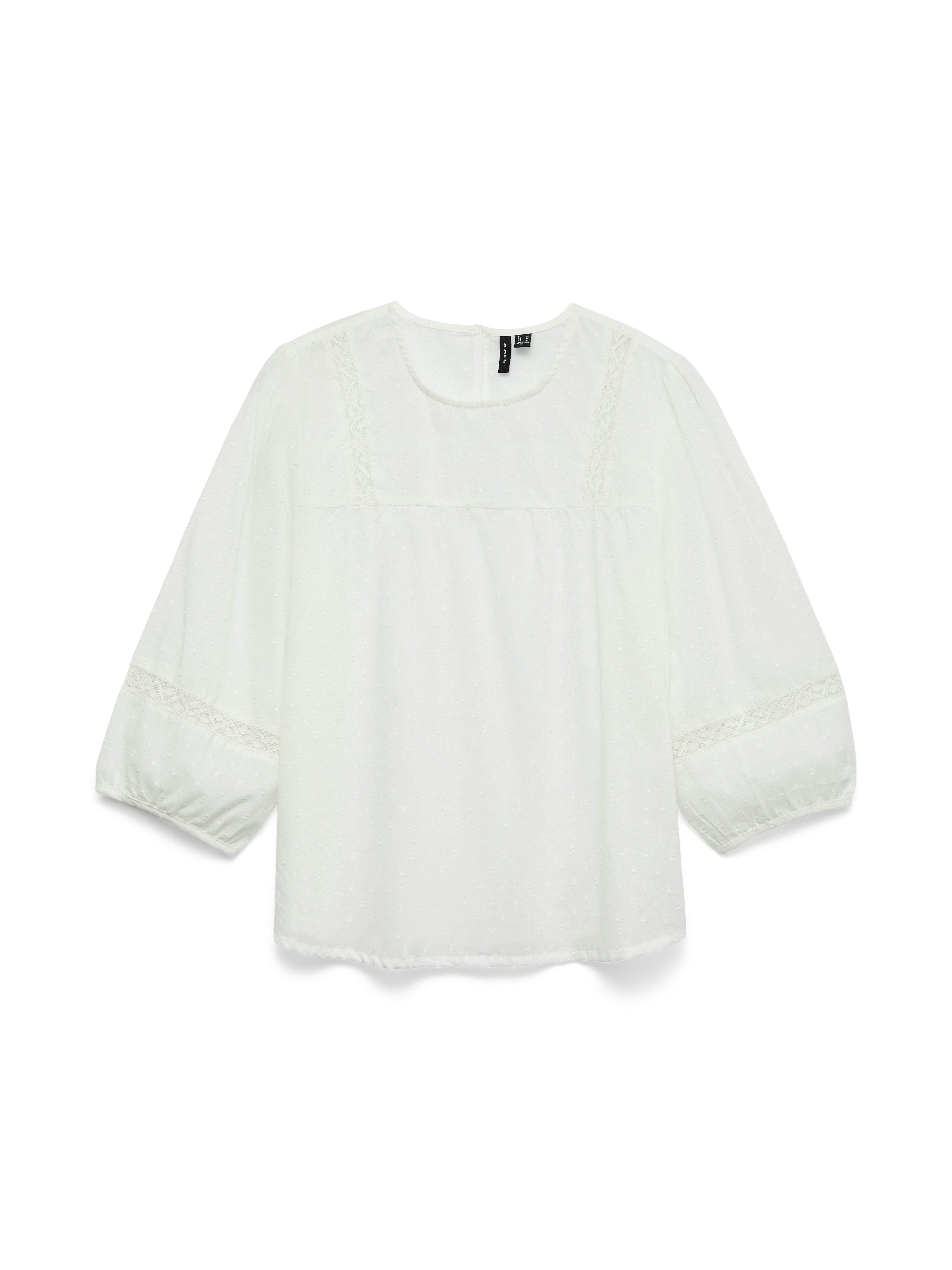Vero Moda Blouse met lange mouwen VMTRINE 3/4 LACE TOP WVN GA NOOS