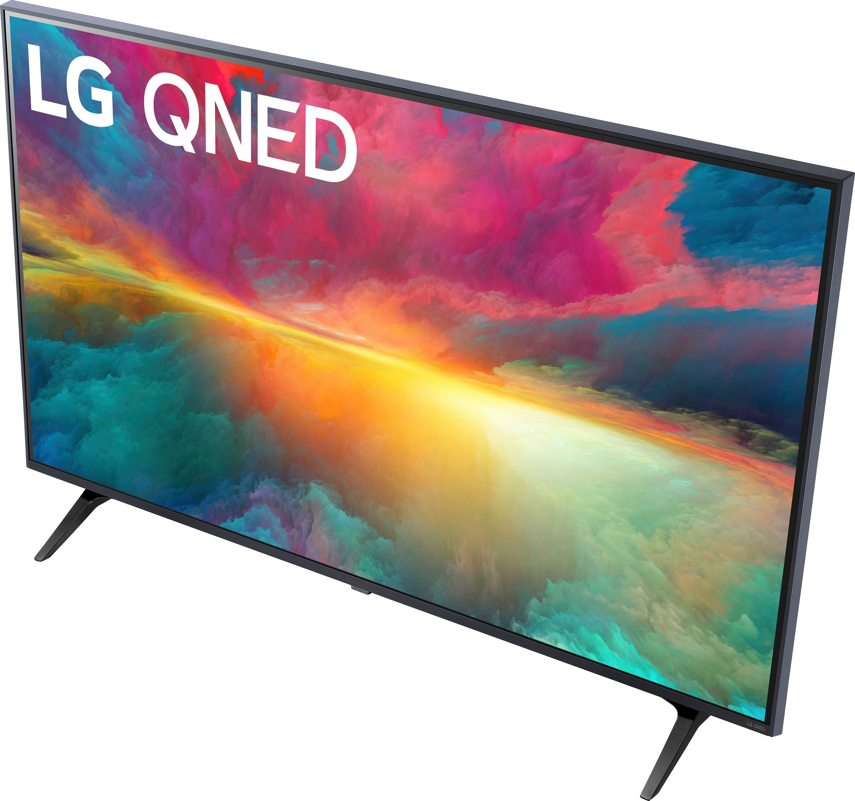 LG QNED-tv 43QNED756RA, 109 cm / 43", 4K Ultra HD, Smart TV, QNED, α5 Gen6 4K AI-Processor, HDR10, HDMI 2.0, Single Triple Tuner