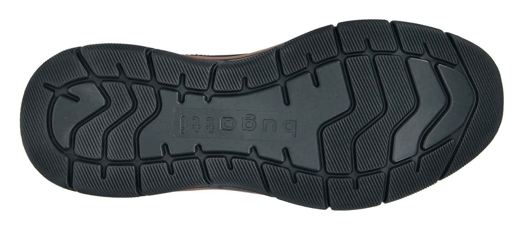 Bugatti Sneakers , vrijetijdsschoen, veterschoen, lage schoen met zijlogo-icoon