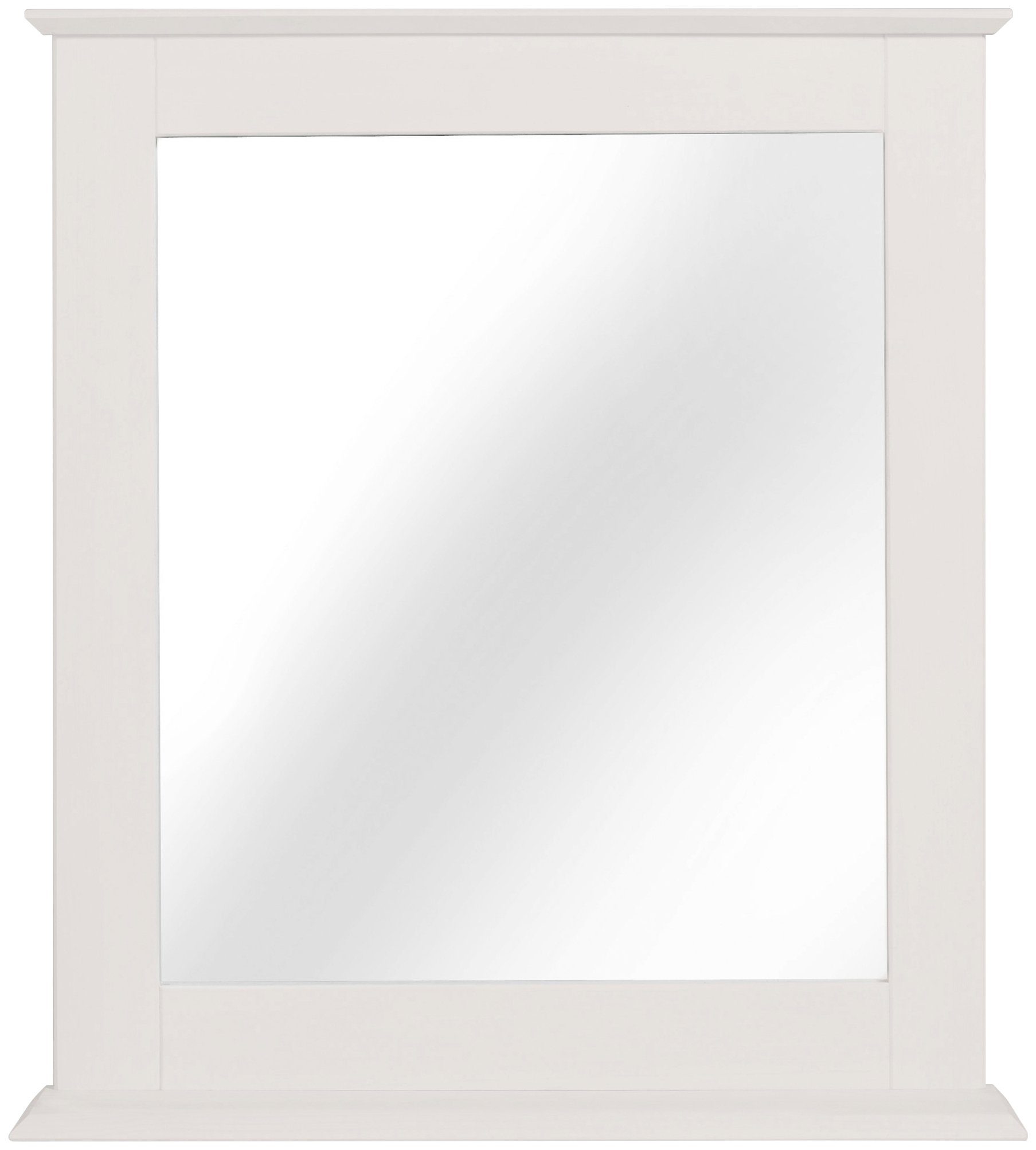 welltime Badspiegel Venezia rustiek/Sund Breedte 58 cm, van massief hout