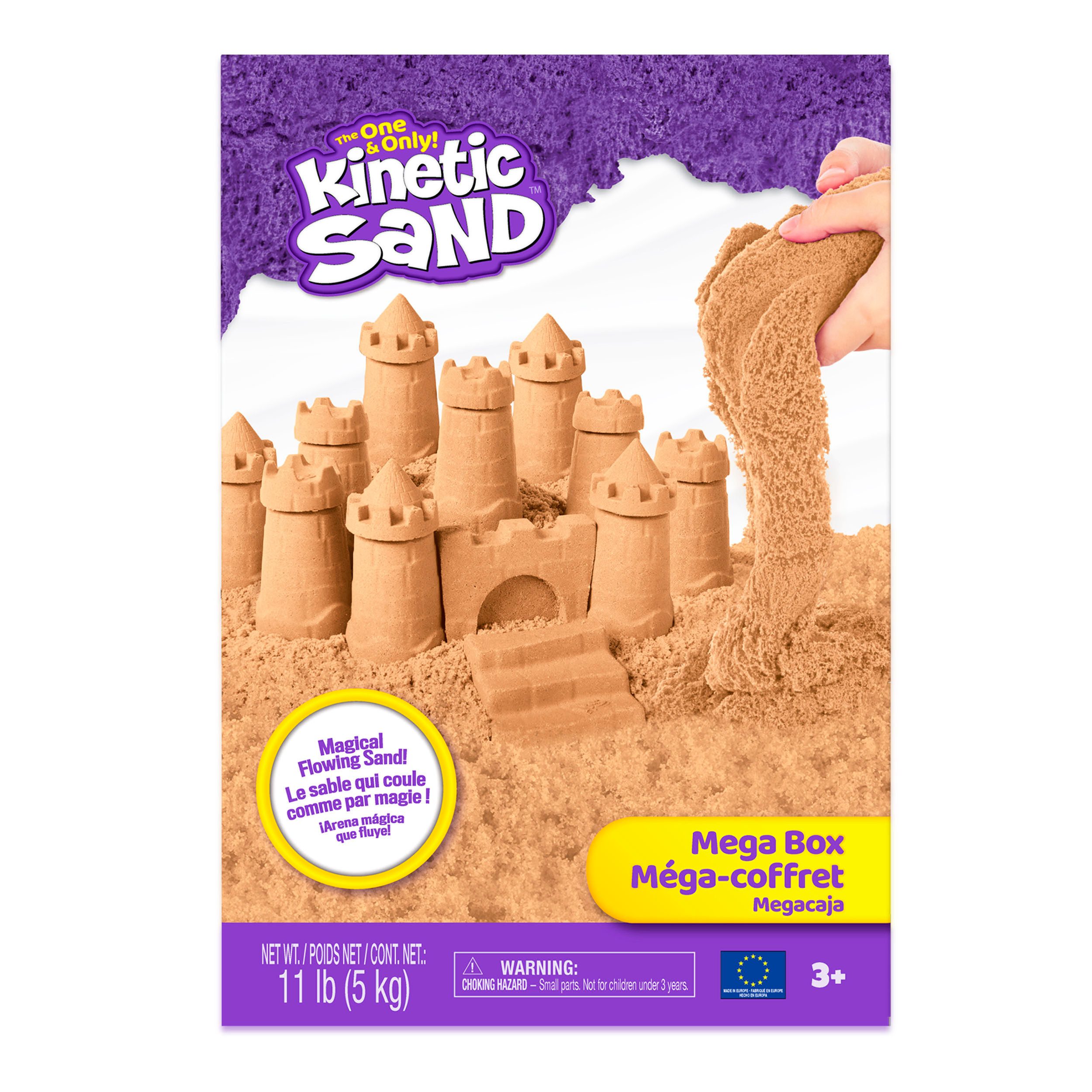 Spin Master Knutselset Kinetic Sand - Bruin 5 kg