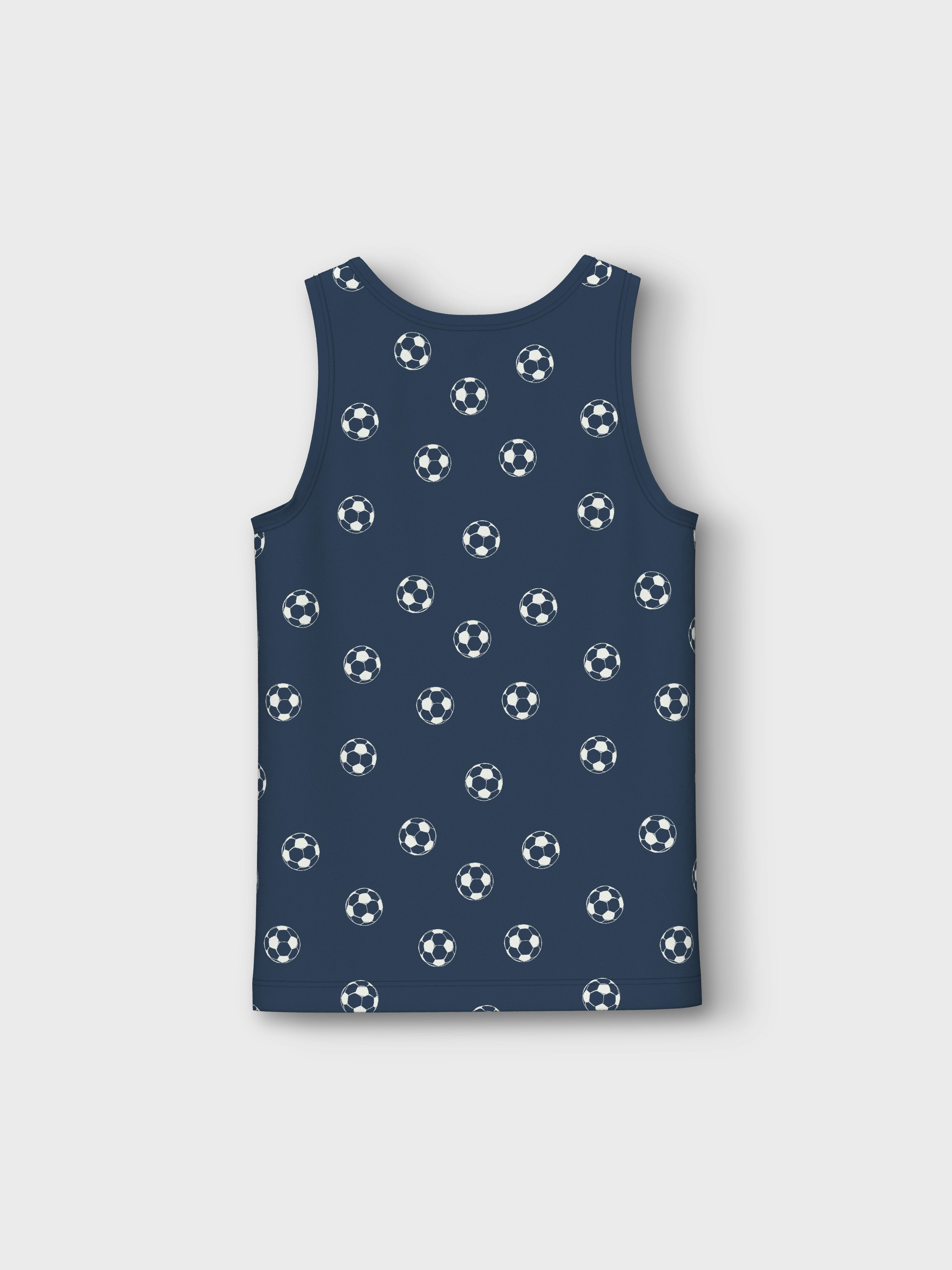 Name It Hemd NKMTANK TOP 2P DARK DENIM FOOTBALL NOOS