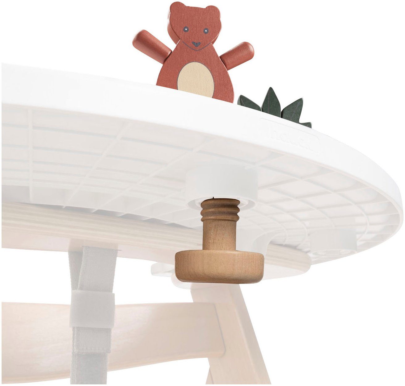 Hauck Grijpspeeltje Play Shaking S Bear FSC®- beschermt bos - wereldwijd