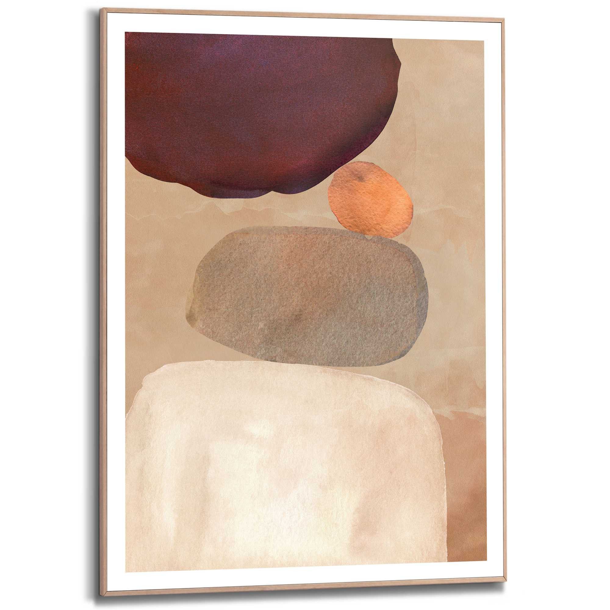 Reinders! Artprint met lijst Pebble Play