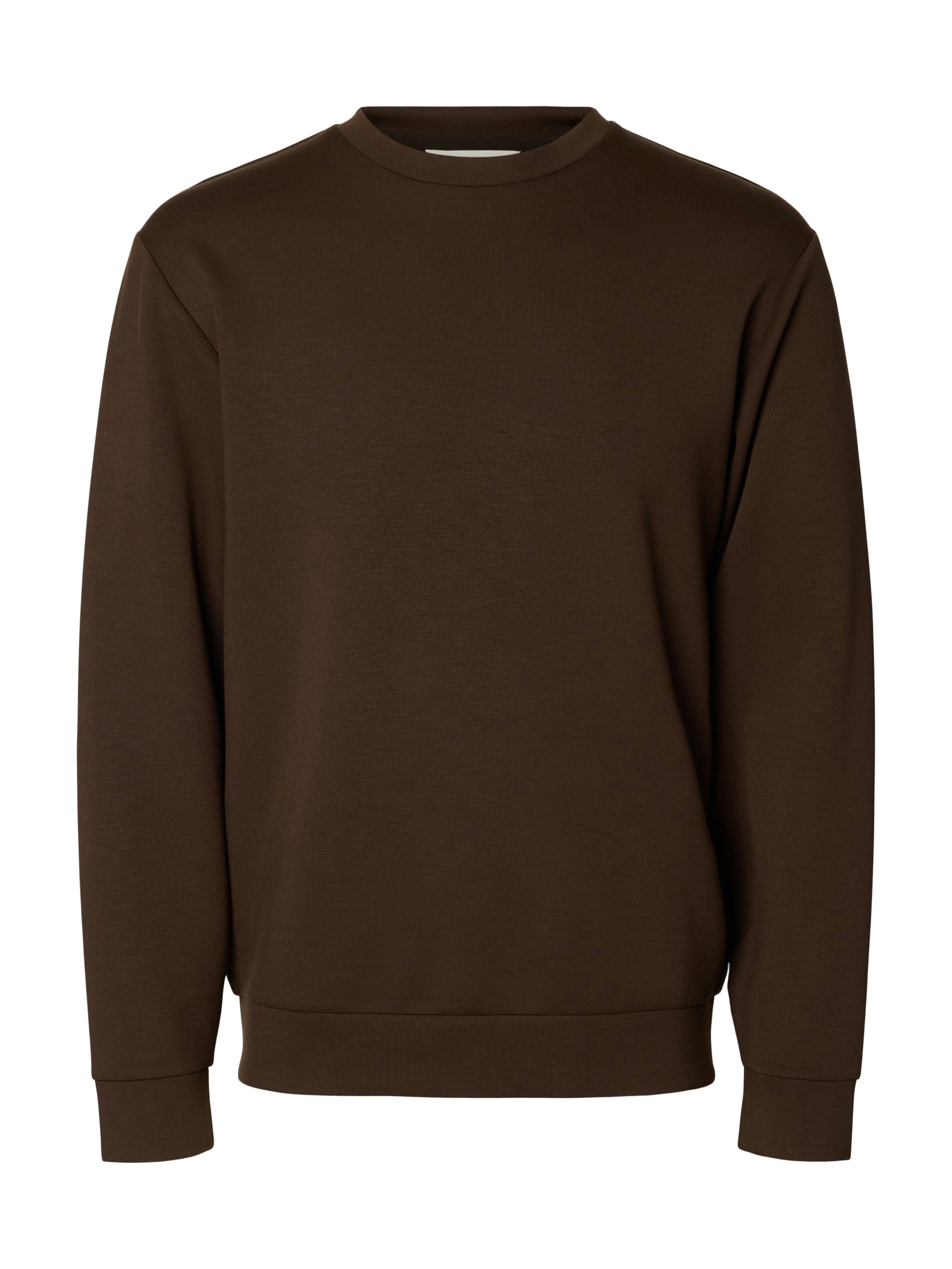 SELECTED HOMME Sweatshirt SLHEMANUEL SOFT CREW NECK SWEAT NOOS