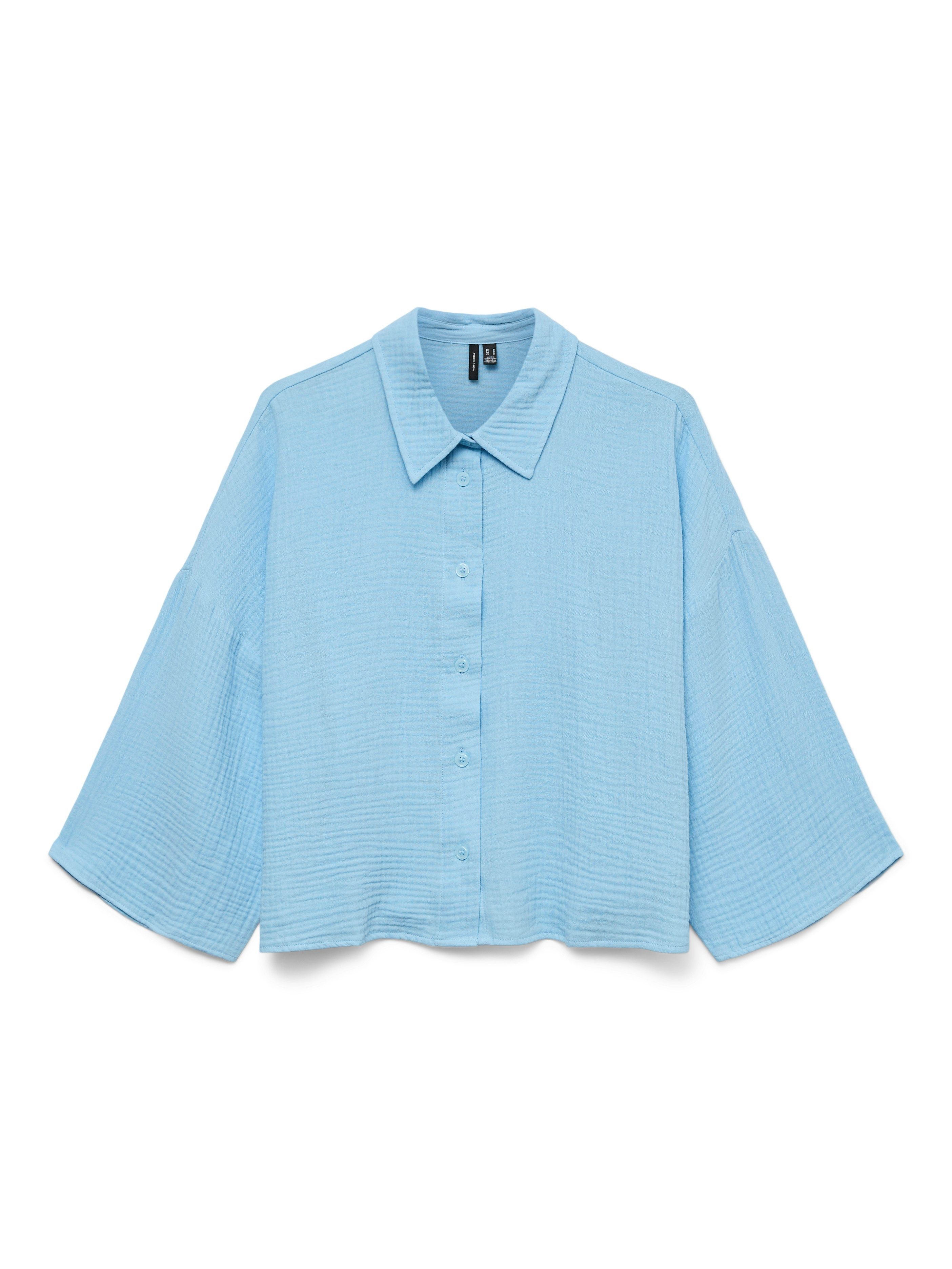 Vero Moda Overhemdblouse VMNATALI CROP SHIRT WVN NOOS